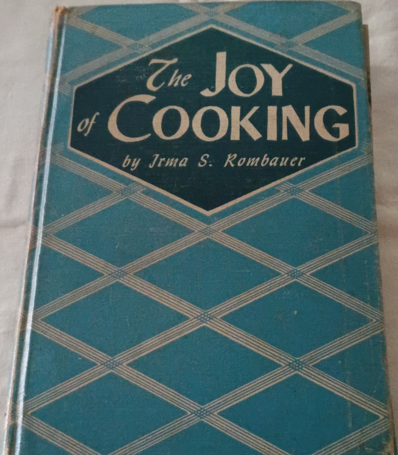 Irma S. Rombauer Bobbs-Merrill 1946 Hardcover Personalized Cooking Original