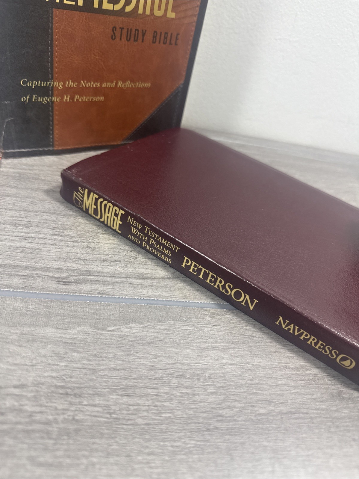 The Message Study Bible: Capturing the Notes and Reflections of Eugene Peterson