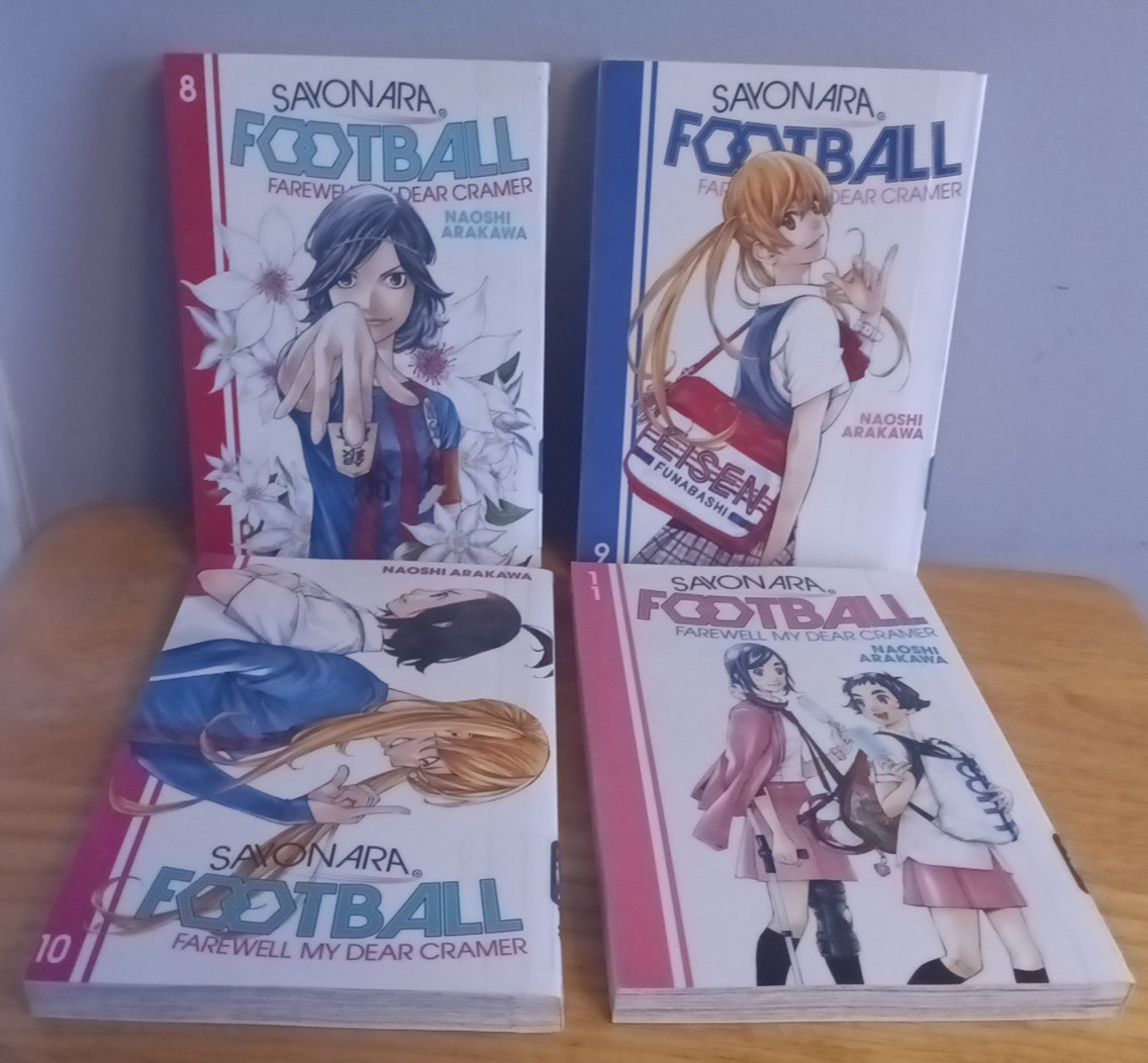 Sayonara Football Naoshi Arakawa Nos 8-15 Paperback Exlibrary Girls Soccer Manga