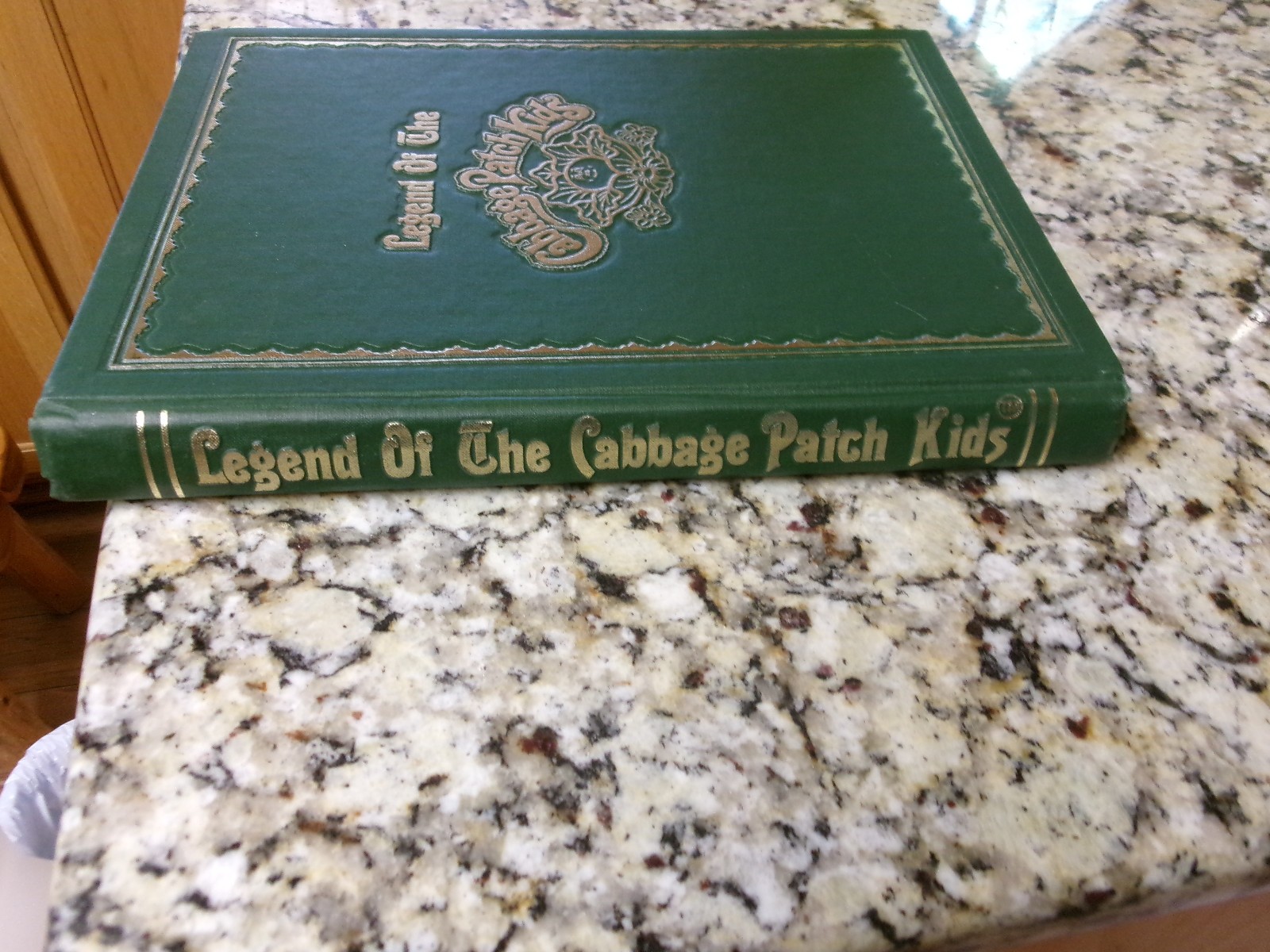 Legend Of The Cabbage Patch Kids Book 1984 256 pages Green cover FIRST EDITION