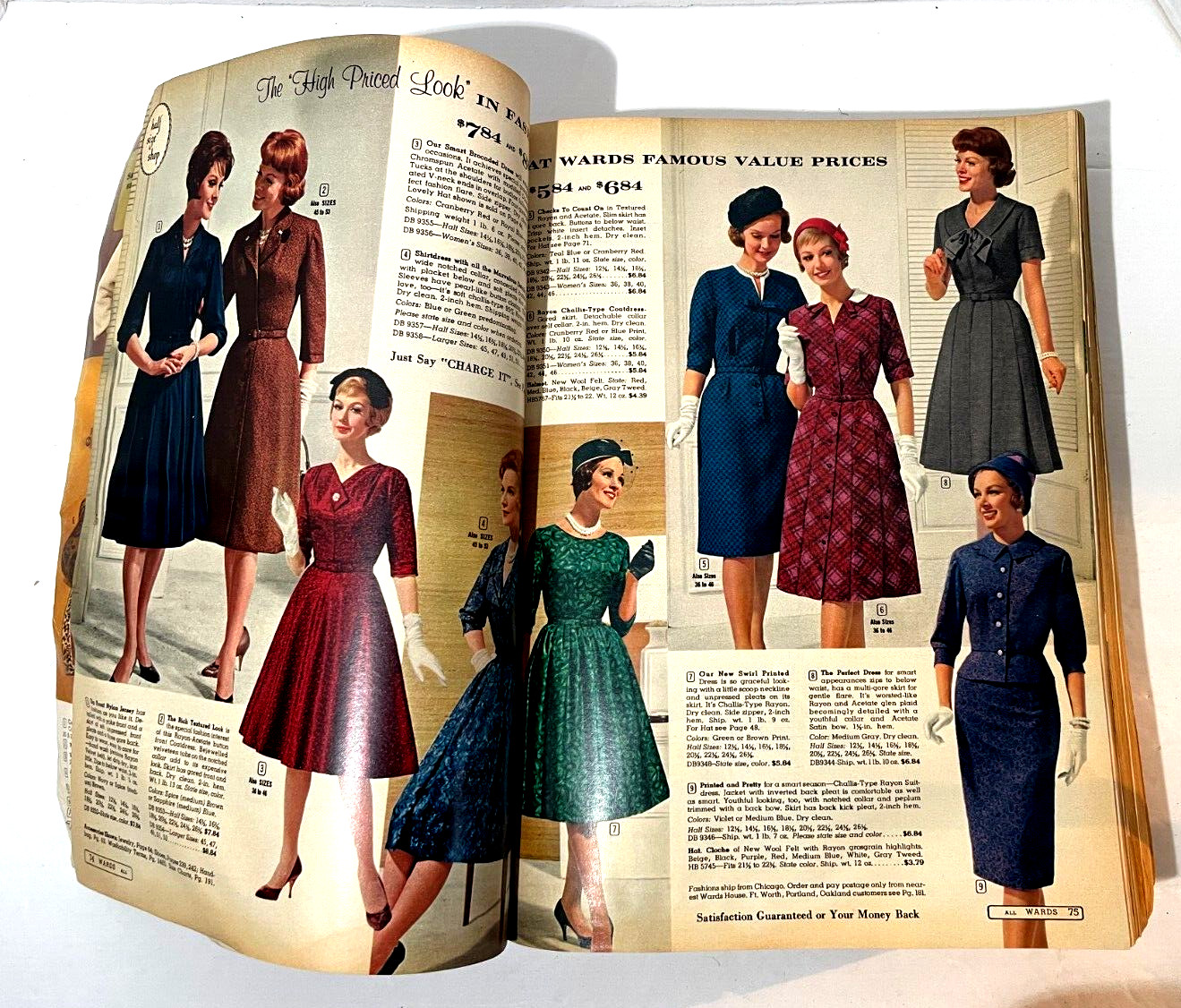 Vintage Montgomery Ward Fall Winter 1961 Catalog 1,496 Pages Albany, New York