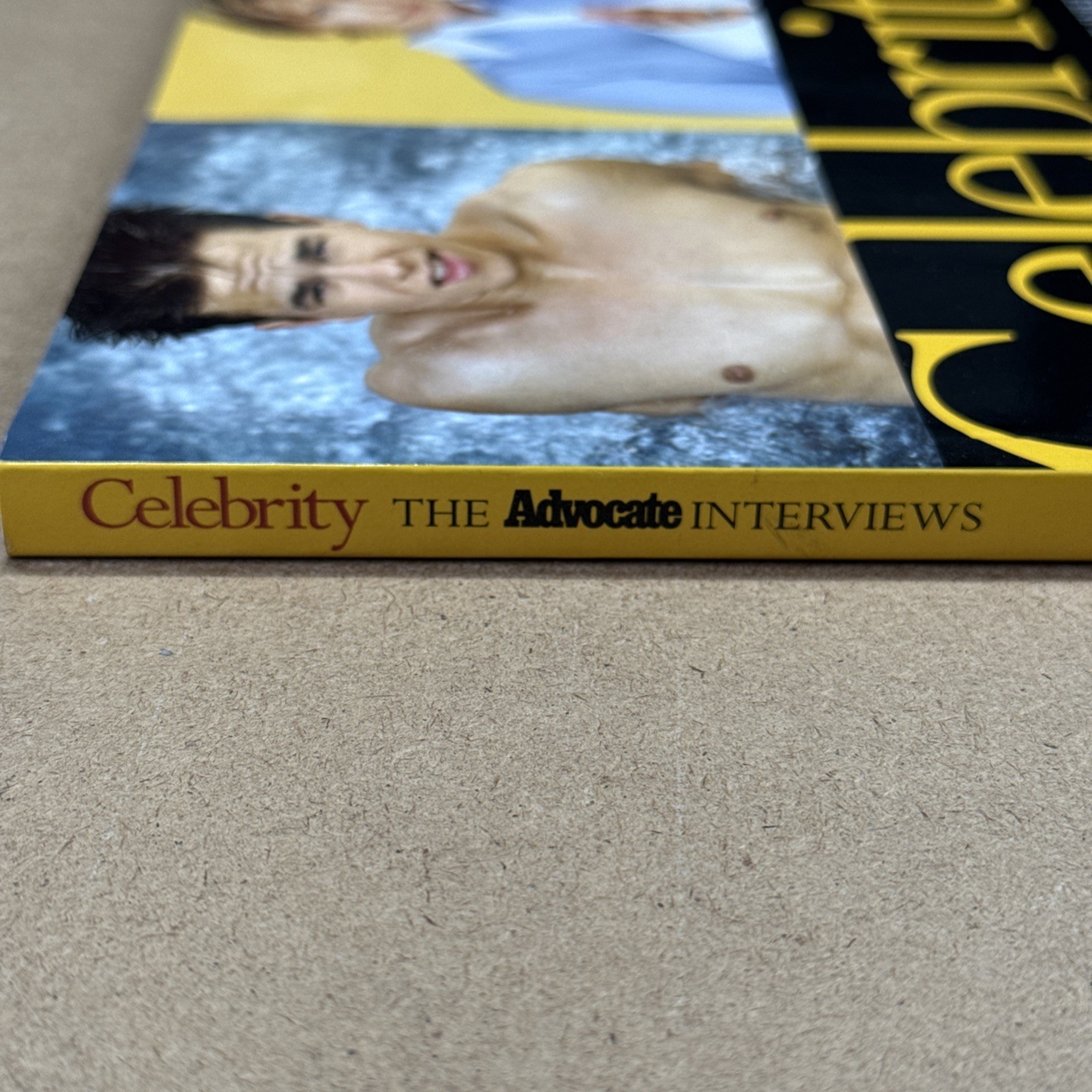 Celebrity: The Advocate Interviews, Vol 1, Sting George Michael 138 Pages