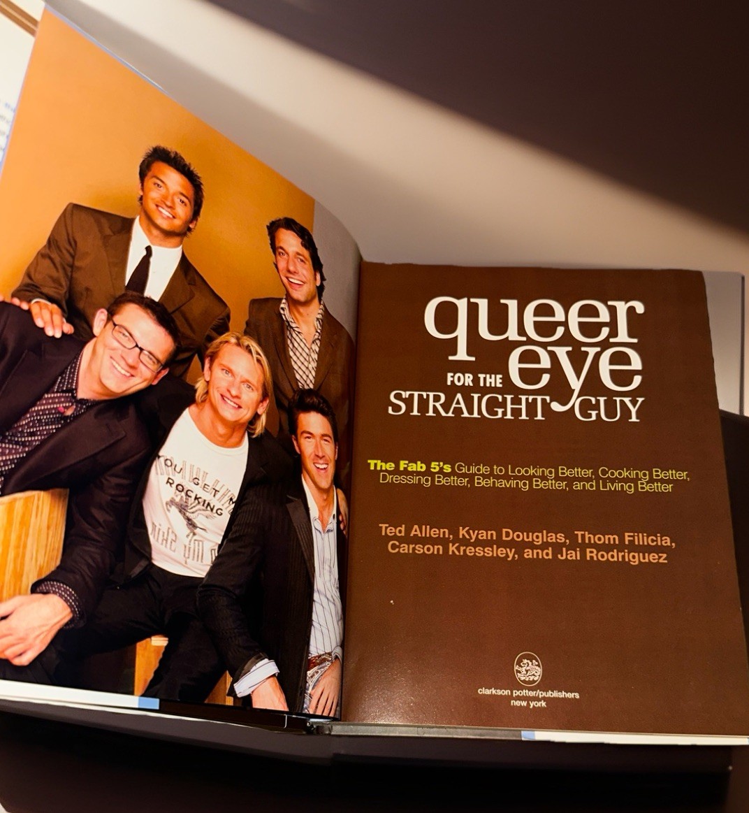 Queer Eye For The Straight Guy – The Fab 5’s Guide – First Edition – Hardcover