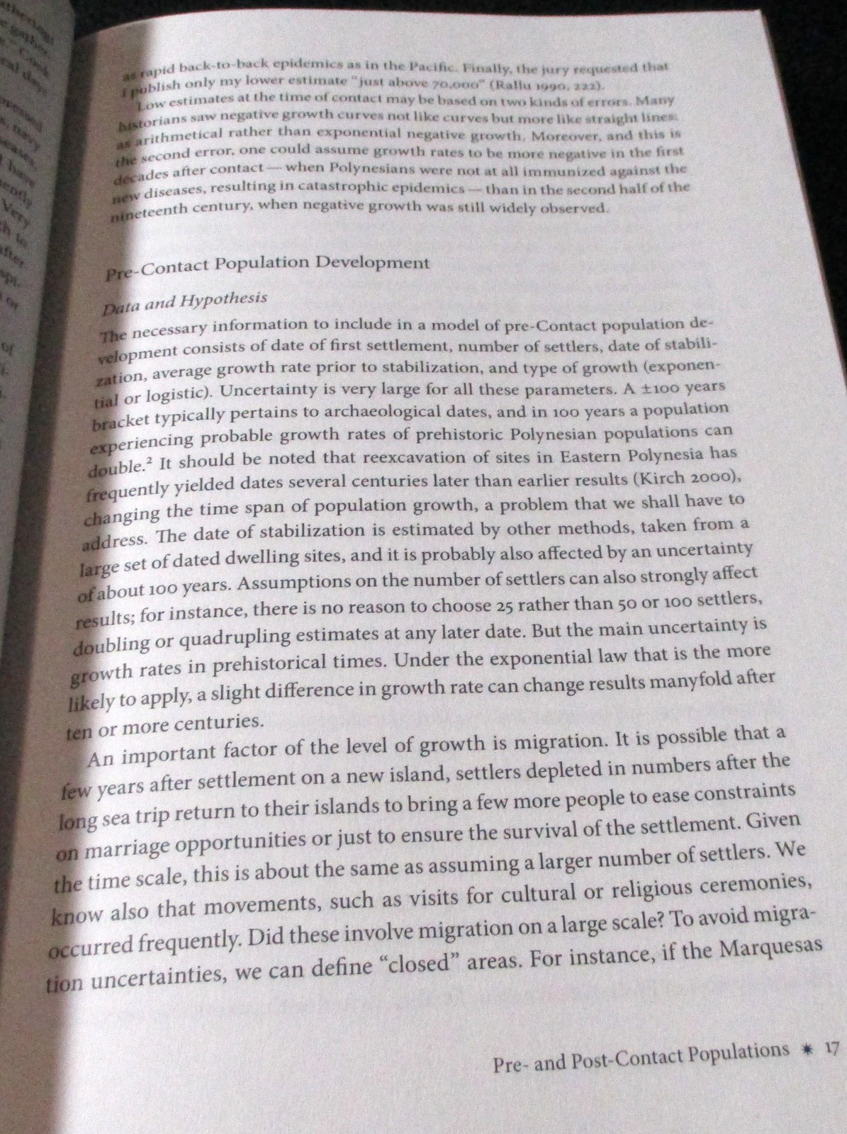 GROWTH AND COLLAPSE OF PACIFIC ISLAND SOCIETIES Archaeology Demographics P Kirch