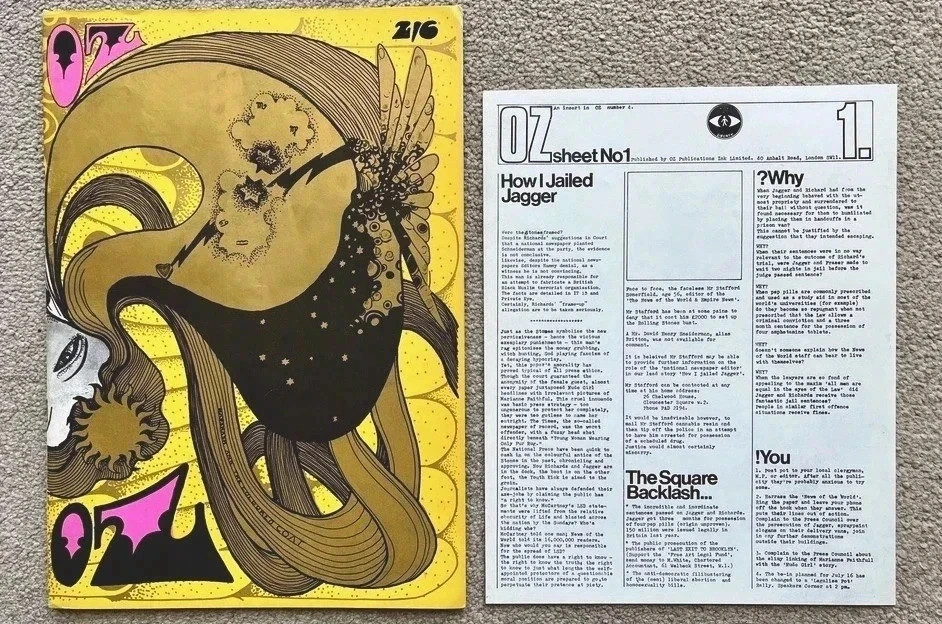 OZ MAGAZINE Complete set Nos. 1- 48. With inserts
