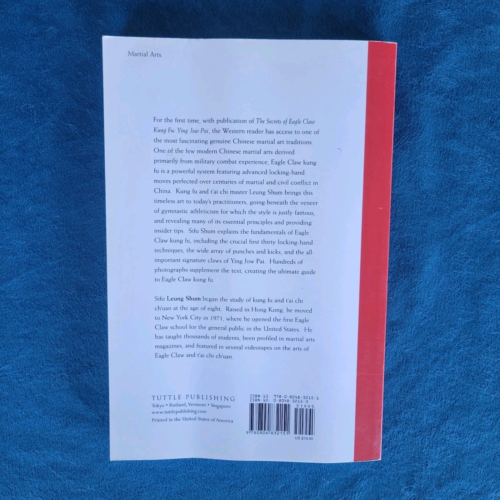 THE SECRETS OF EAGLE CLAW KUNG FU ; ISBN 978-0-8048-3215-1 ; 216 PAGES