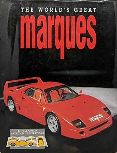 The World’s Great Marques – Hardcover, by n/a – Acceptable j