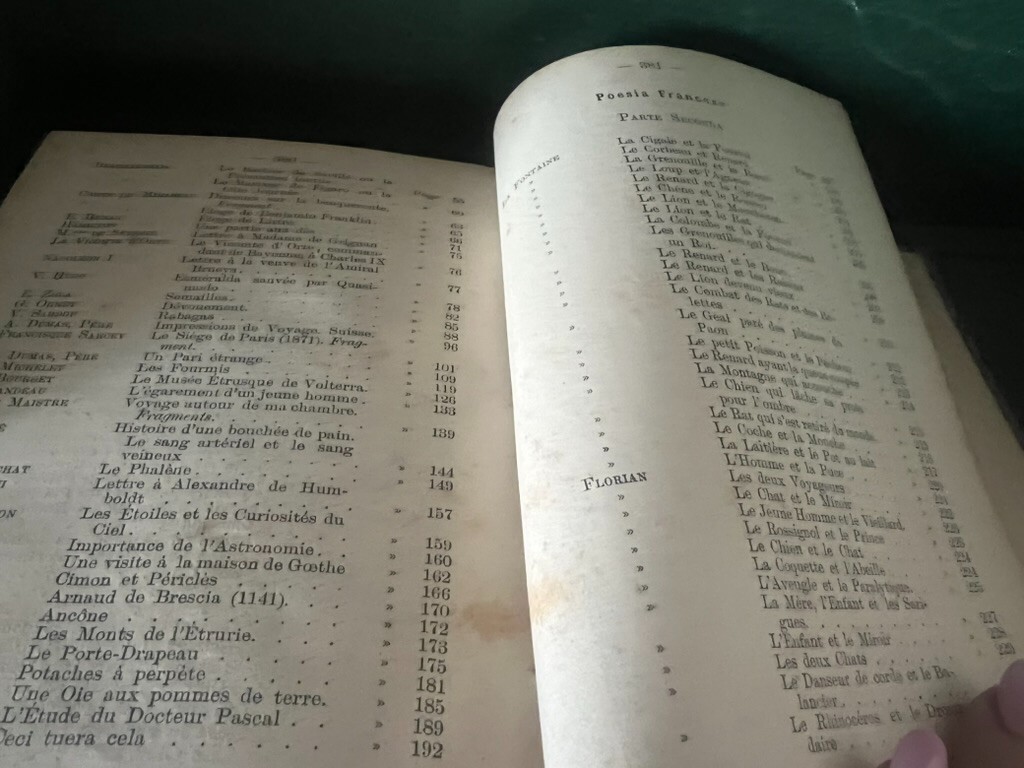 Book ANTHOLOGIE Short Stories French Italian In Prose Romeo From 1894