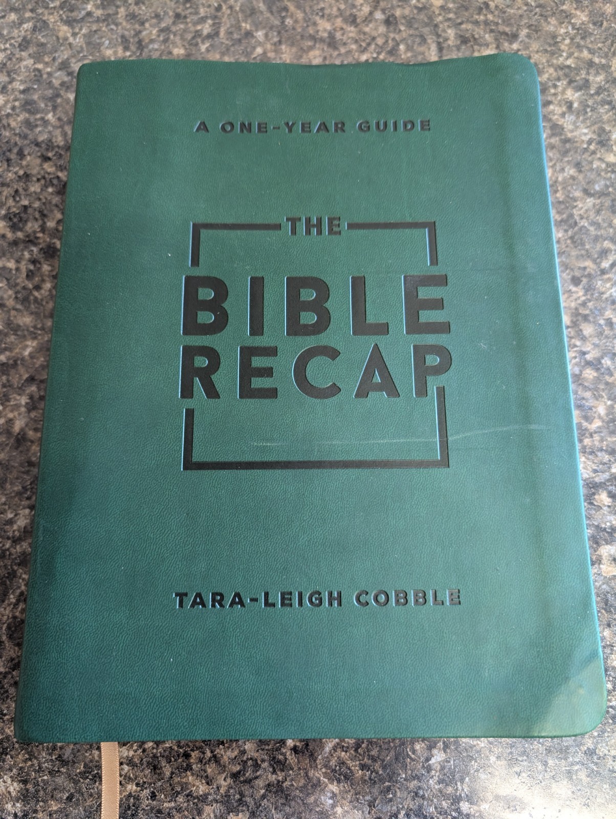 The Bible Recap: A One-Year Guide by Tara-Leigh Cobble – Faux Leather Edition