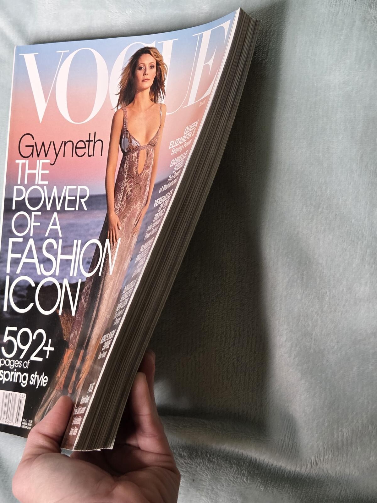 VOGUE March 2005 Gwyneth Paltrow Cover – Y2K Issue (592+ Pages) Like New