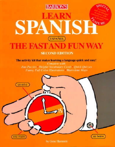 Learn Spanish (Espanol) the Fast and Fun Way with Book (Spanish Edition) – GOOD