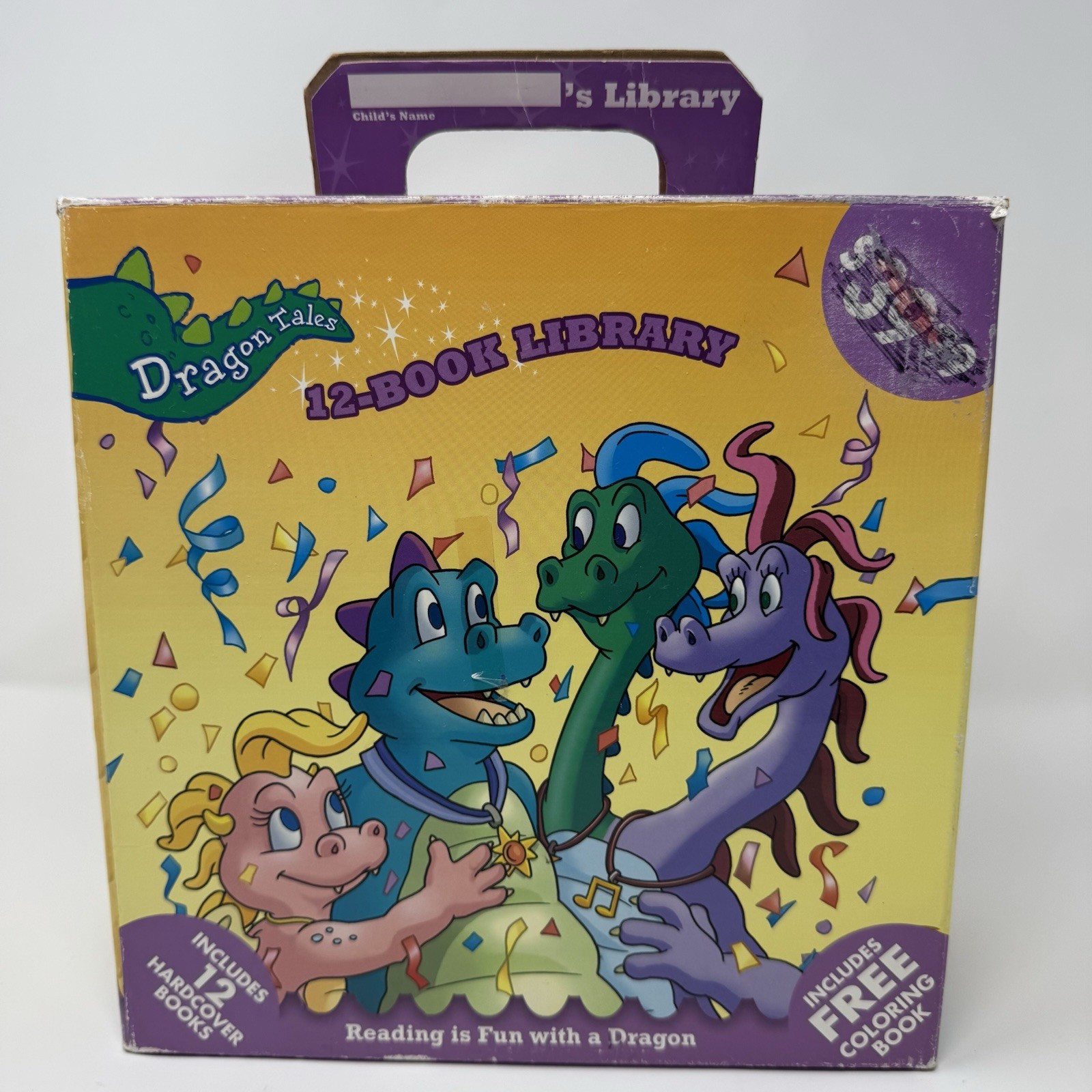 Dragon Tales Book Series Set of 12 Hardcover Books 2004 PBS Volumes 1-12 Rare