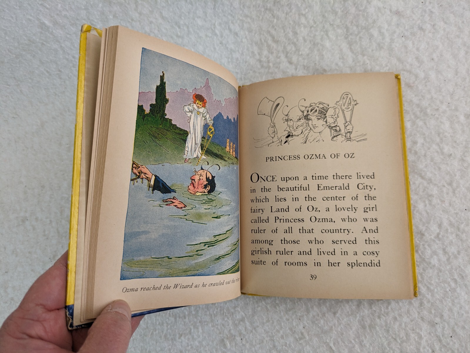 Lot of 5 WIZARD OF OZ JUNIOR EDITIONS L. Frank Baum Rand McNally 1939