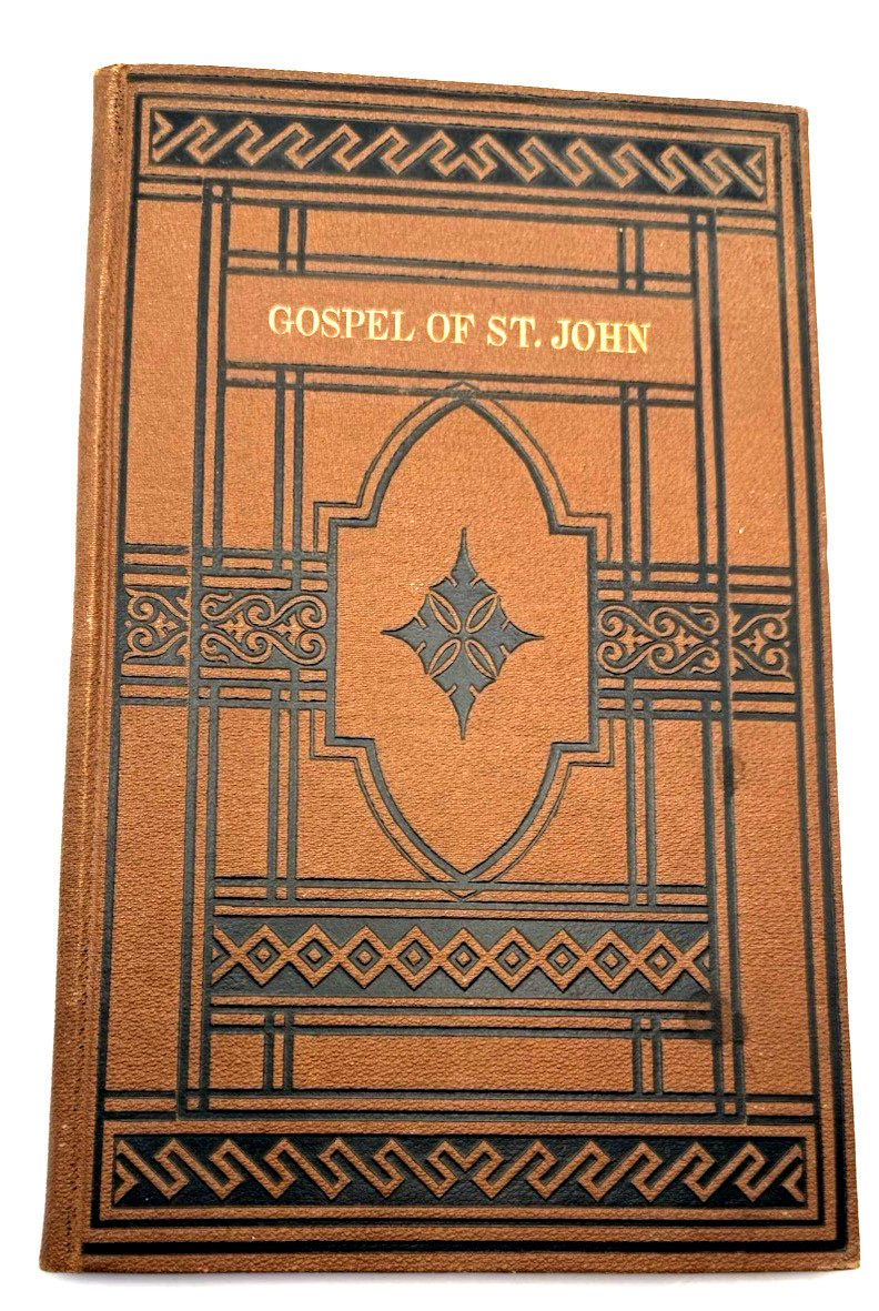 The Gospel According to St. John – American Bible Society 1884 HC Large Print