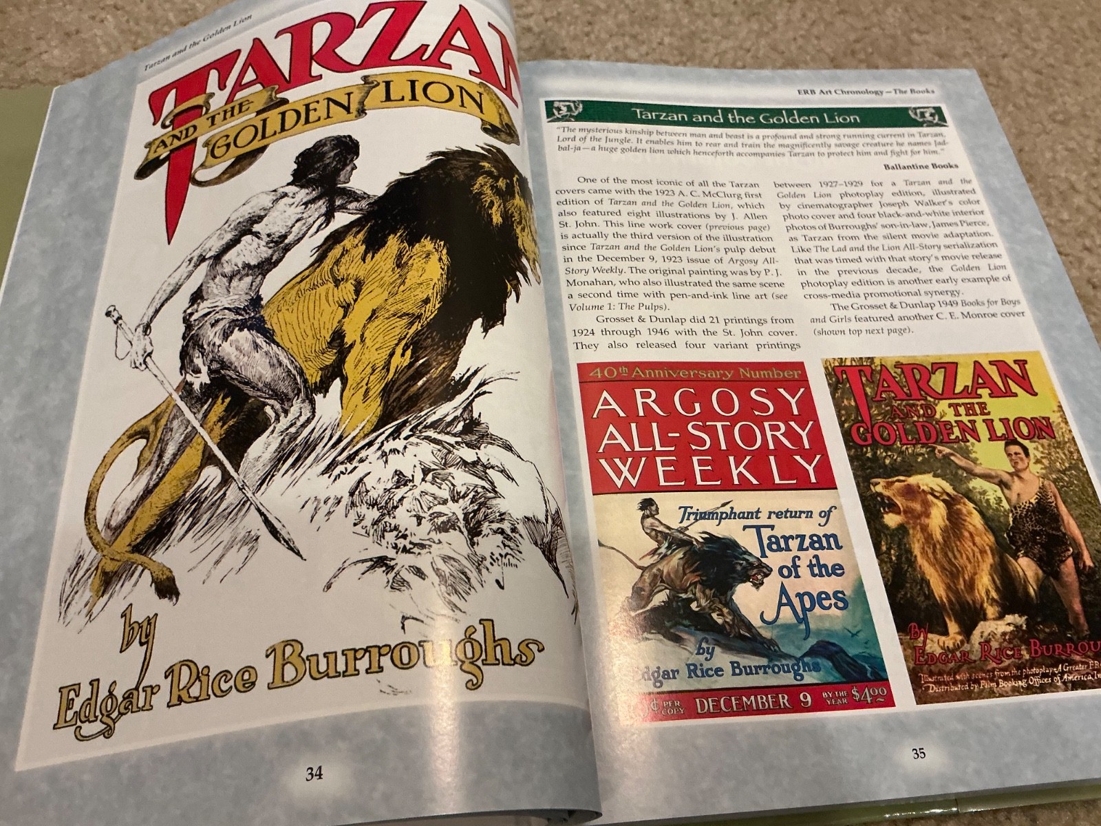 EDGAR RICE BURROUGHS 100 YEAR ART CHRONOLOGY by Michael Tierney 4 Vol Slipcase