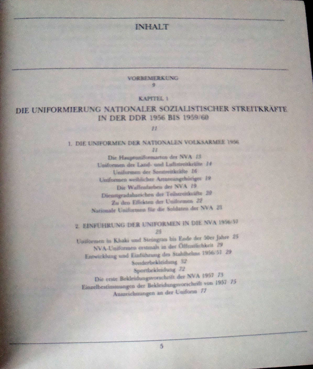 EAST GERMAN COMPLETE UNIFORM GUIDE: Uniformen der National Volksarmee der DDR