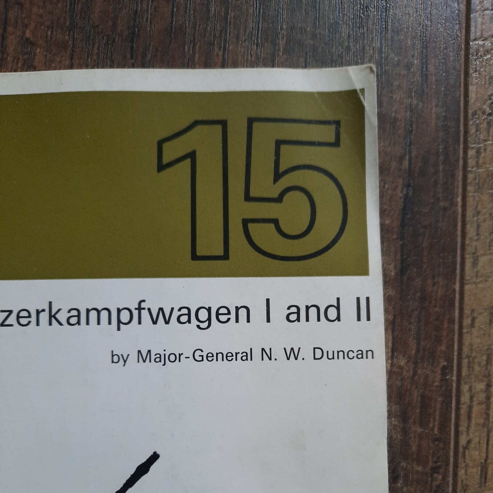 Profile AFV Weapons 15 Panzerkampfwagen 1 & 2 Paperback Book Major-General NW