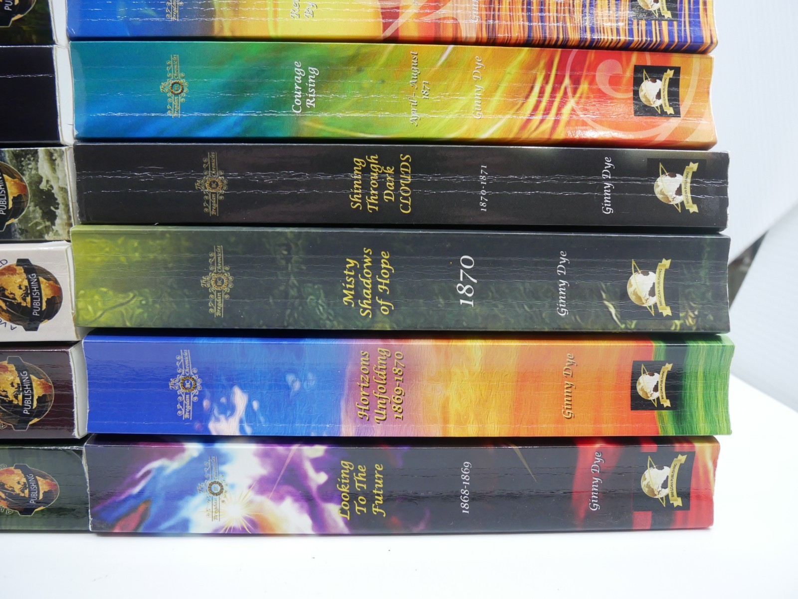 The BREGDAN CHRONICLES Ginny Dye Civil War Saga Paperback Lot 1-20 Complete