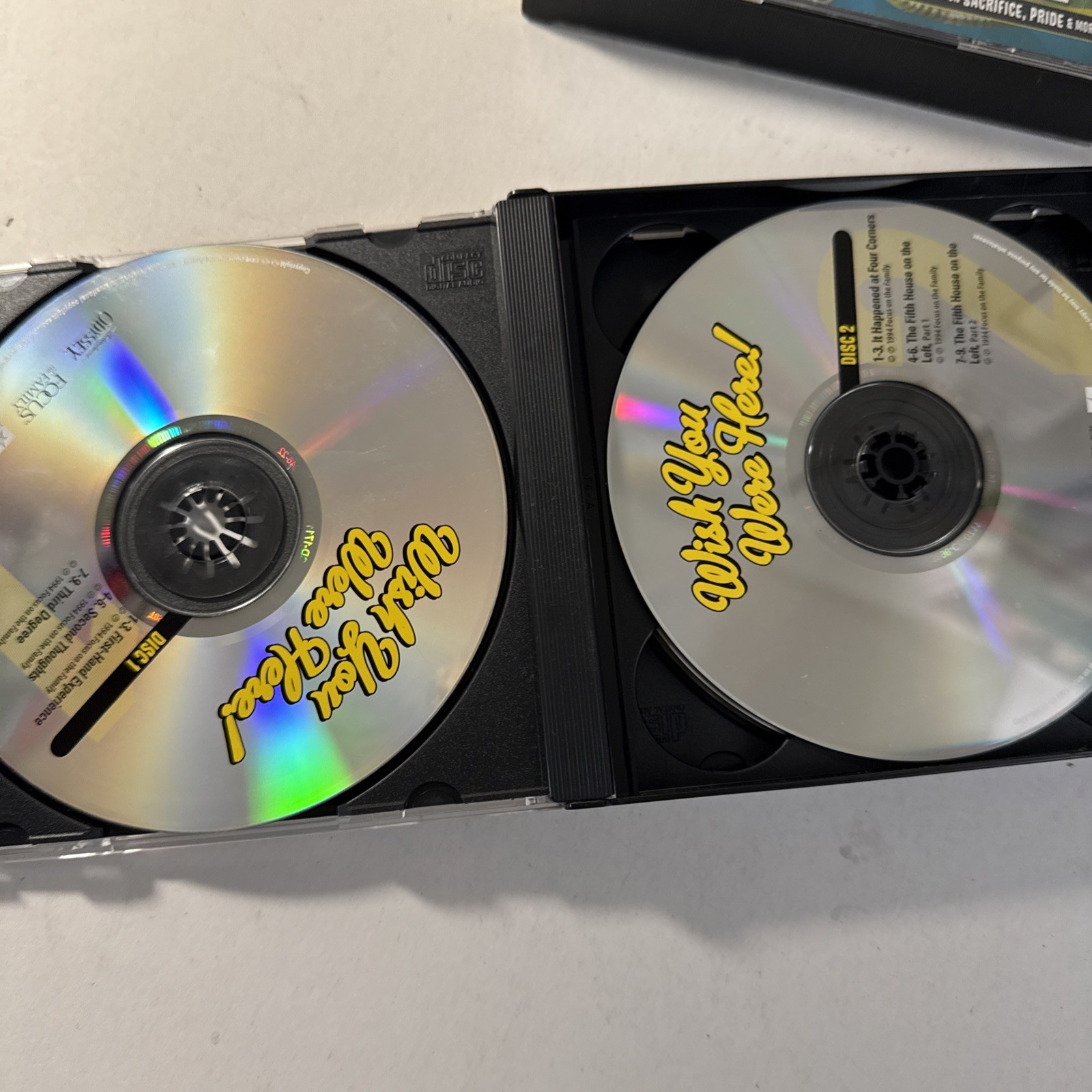 4 CD Sets (12 CDs)Adventures In Odyssey Focus On Family Audio Drama, 48 Episodes