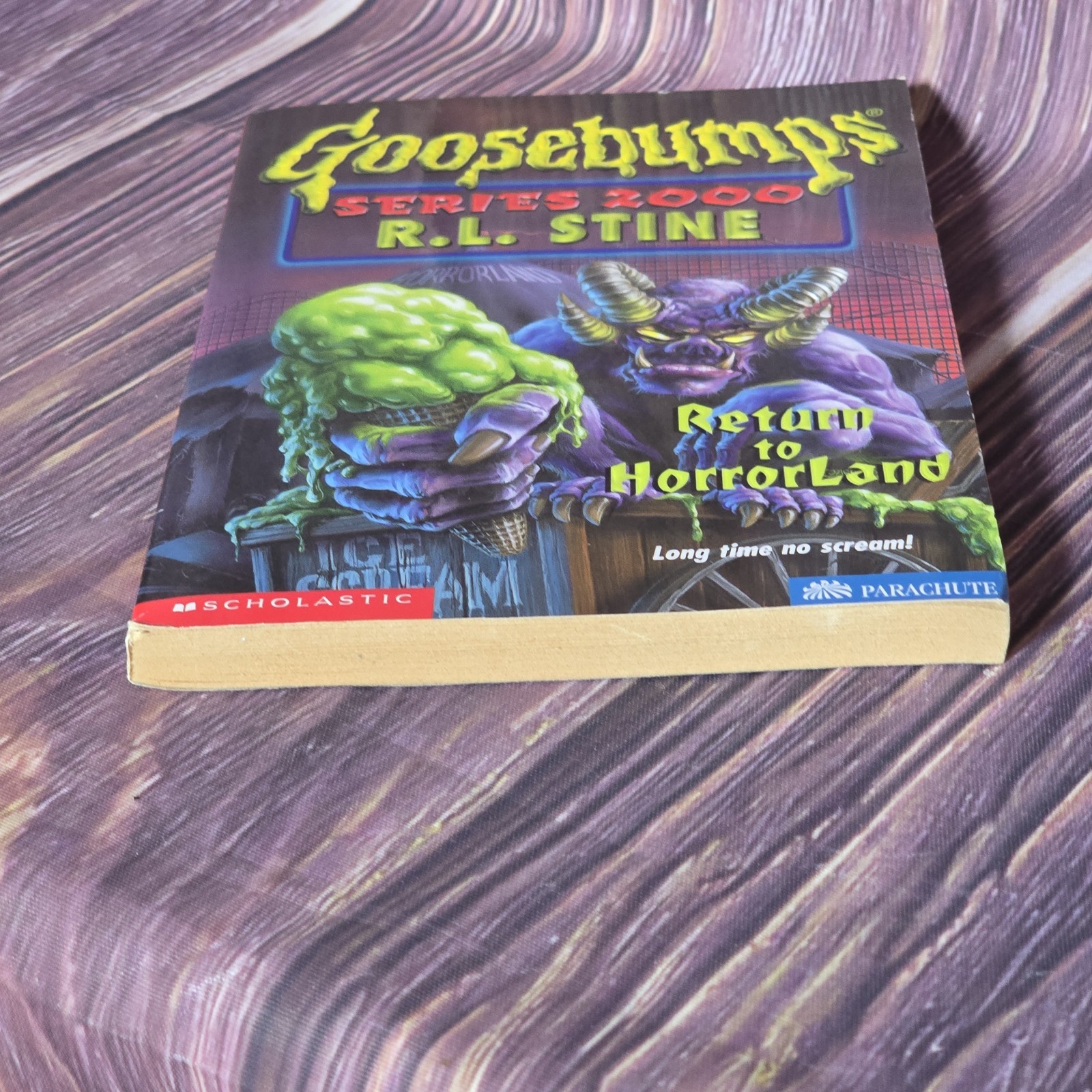 1st Print #13 Return to HorrorLand Goosebumps Series 2000 Original Vintage Book