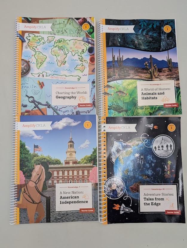 AMPLIFY G1 Knowledge Teacher Guide Set Units 1-7 & 10