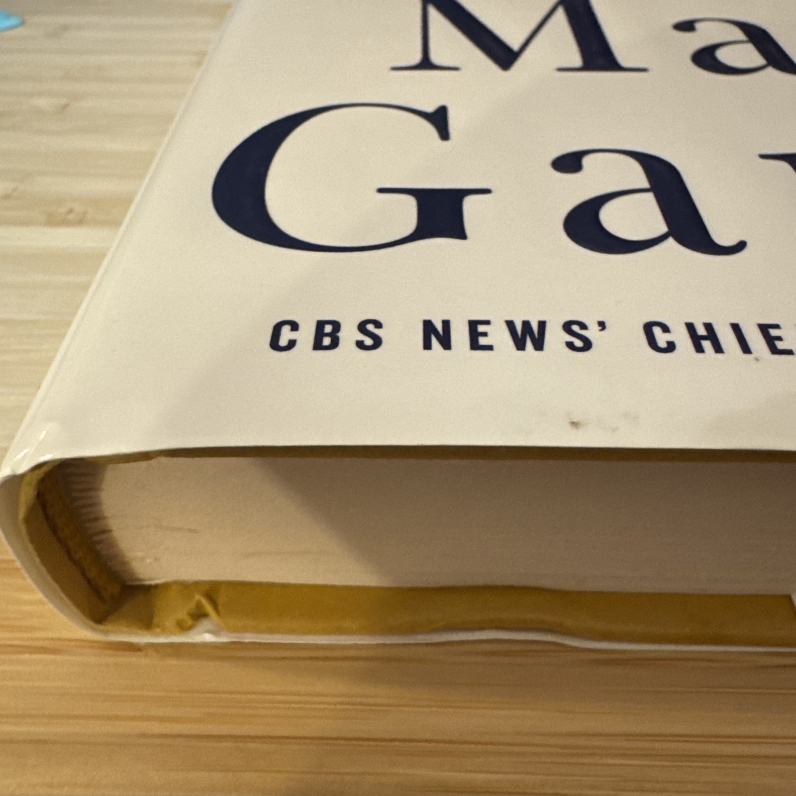 Mr Trump’s Wild Ride Major Garrett CBS News Correspondent 1st/1st Print Signed