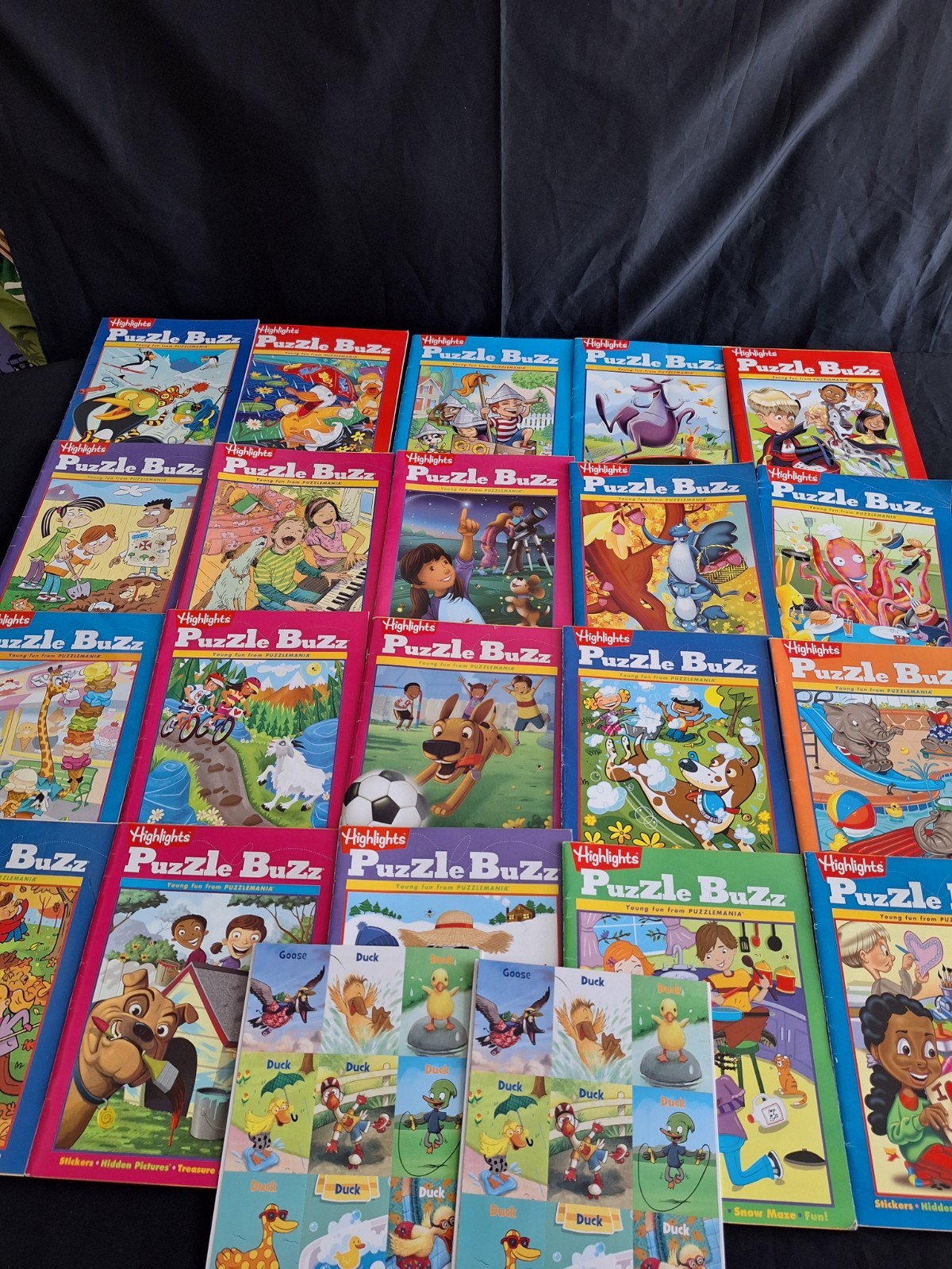 Highlights Puzzle Buzz Lot Of 20