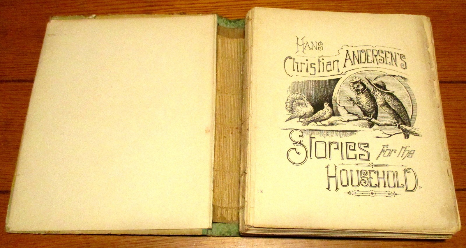 1903 Hans Christian Andersen’s Stories For The Household H/C 284 Pages