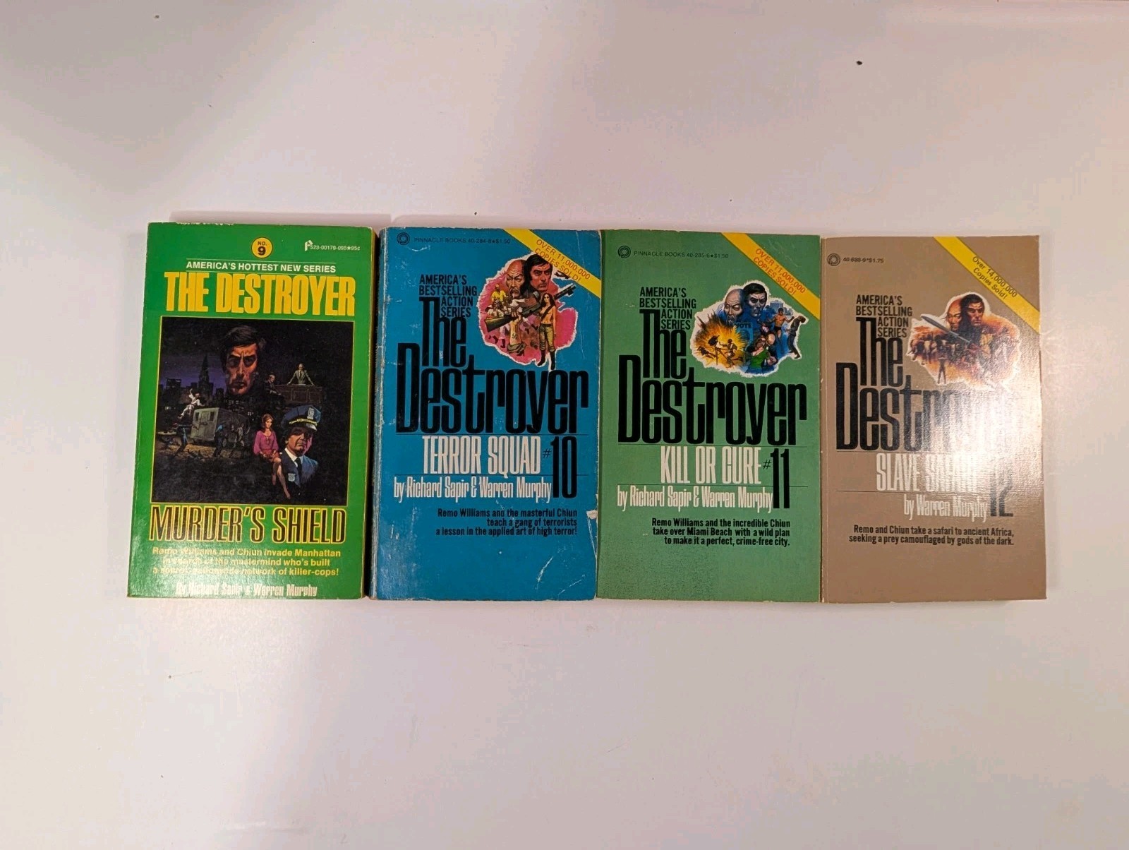 The Destroyer Series Lot 113 Books Warren Murphy Richard Sapir Remo Williams