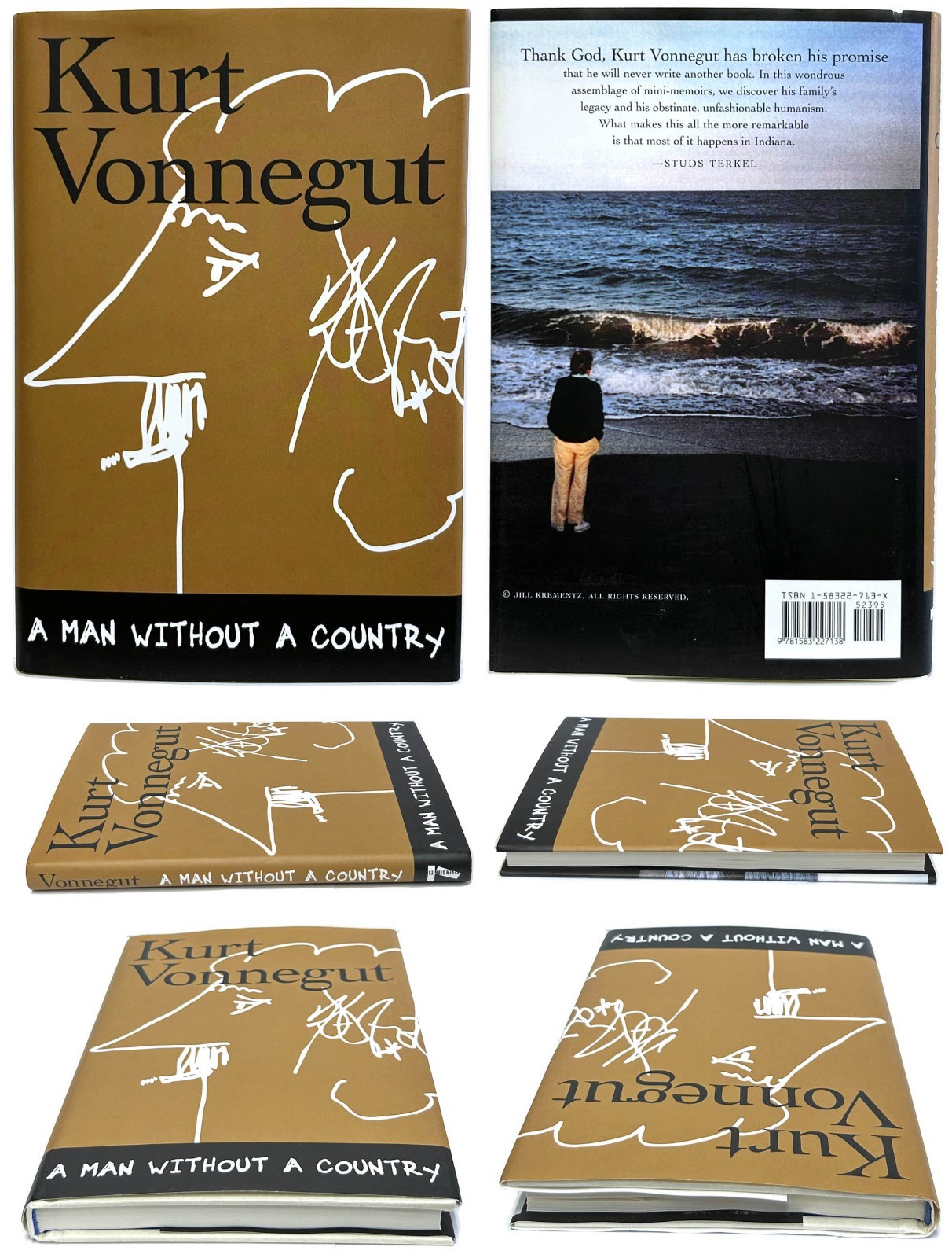 Kurt Vonnegut Lot of 4 mm HC JAILBIRD, PLAYER PIANO, A MAN WITHOUT A COUNTRY+