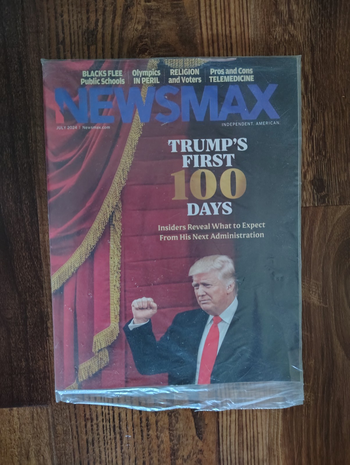 NEWSMAX Magazine Back Issues Cruz Biden Iran RFK Musk 2023 & 2024 ~ LOT OF 6