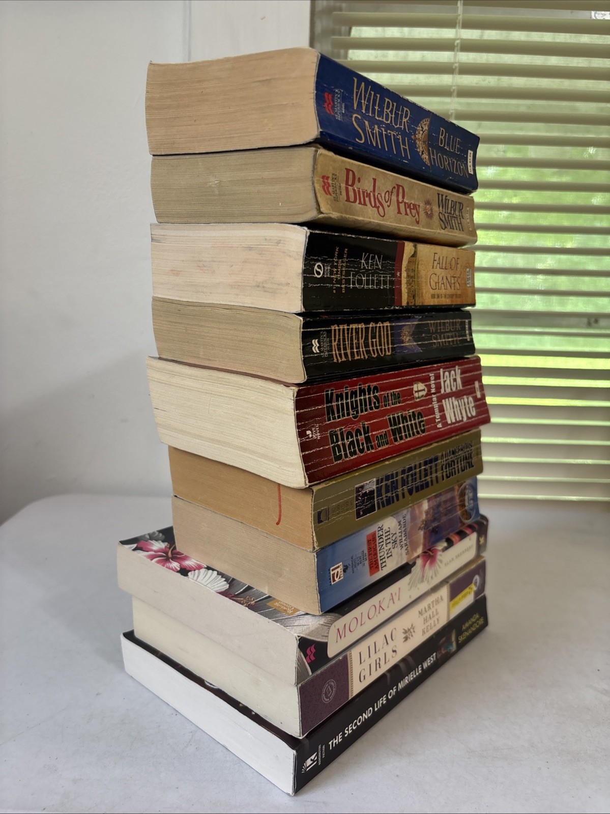 Lot of 10 – Mixed Authors – Historical Fiction – Various Paperbacks – Free Shipp