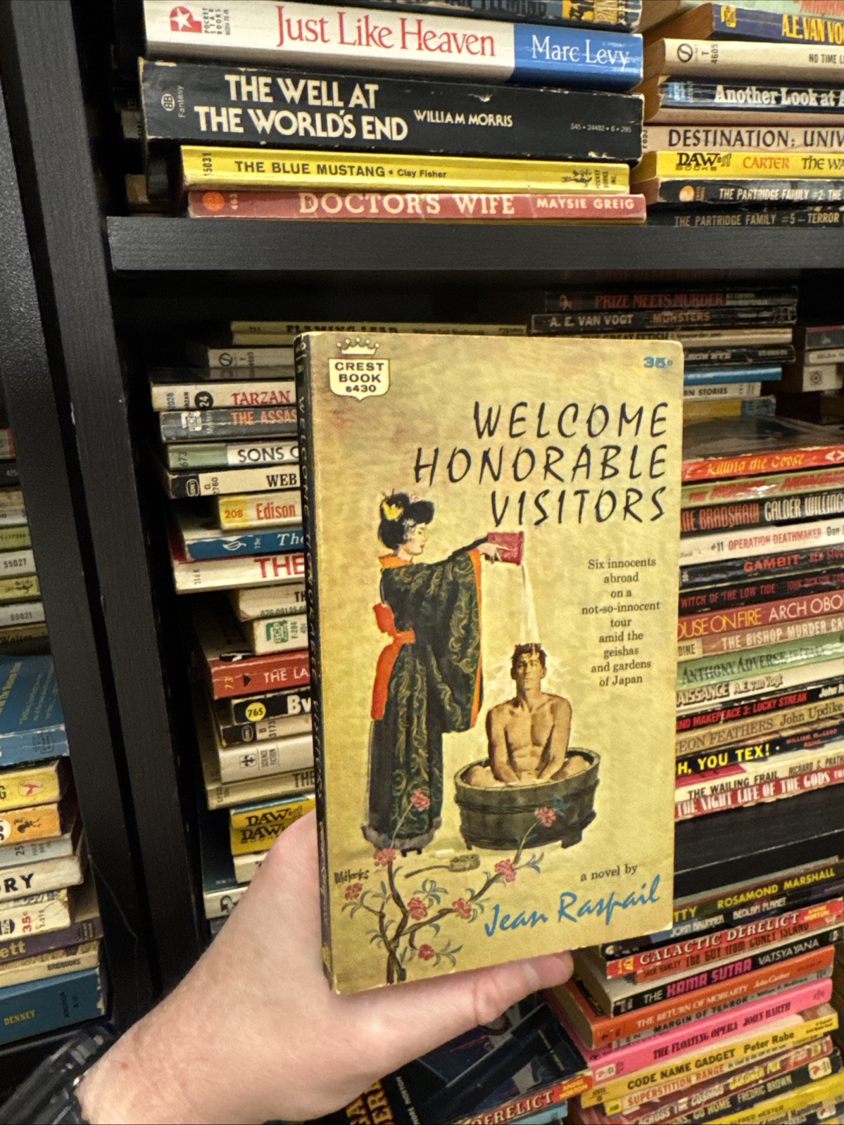 WELCOME HONORABLE VISITORS by JEAN RASPAIL, Crest Book #S430, 1st, 1961 MV