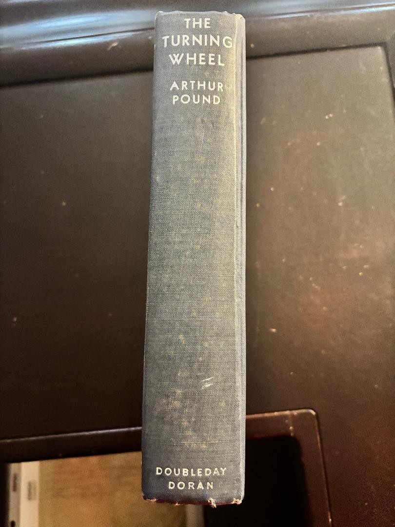 SIGNED 1ST ED-“THE TURNING WHEEL” POUND and SLOAN LOA BECKETT