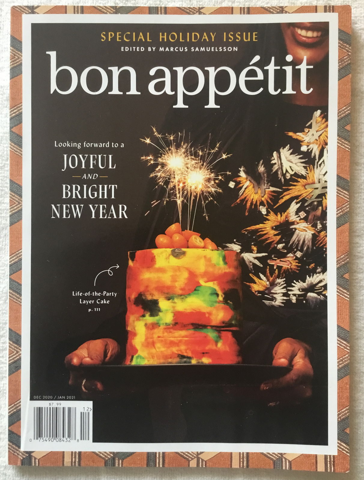 Bon Appétit December 2020 / January 2021 Special Holiday Issue Marcus Samuelsson