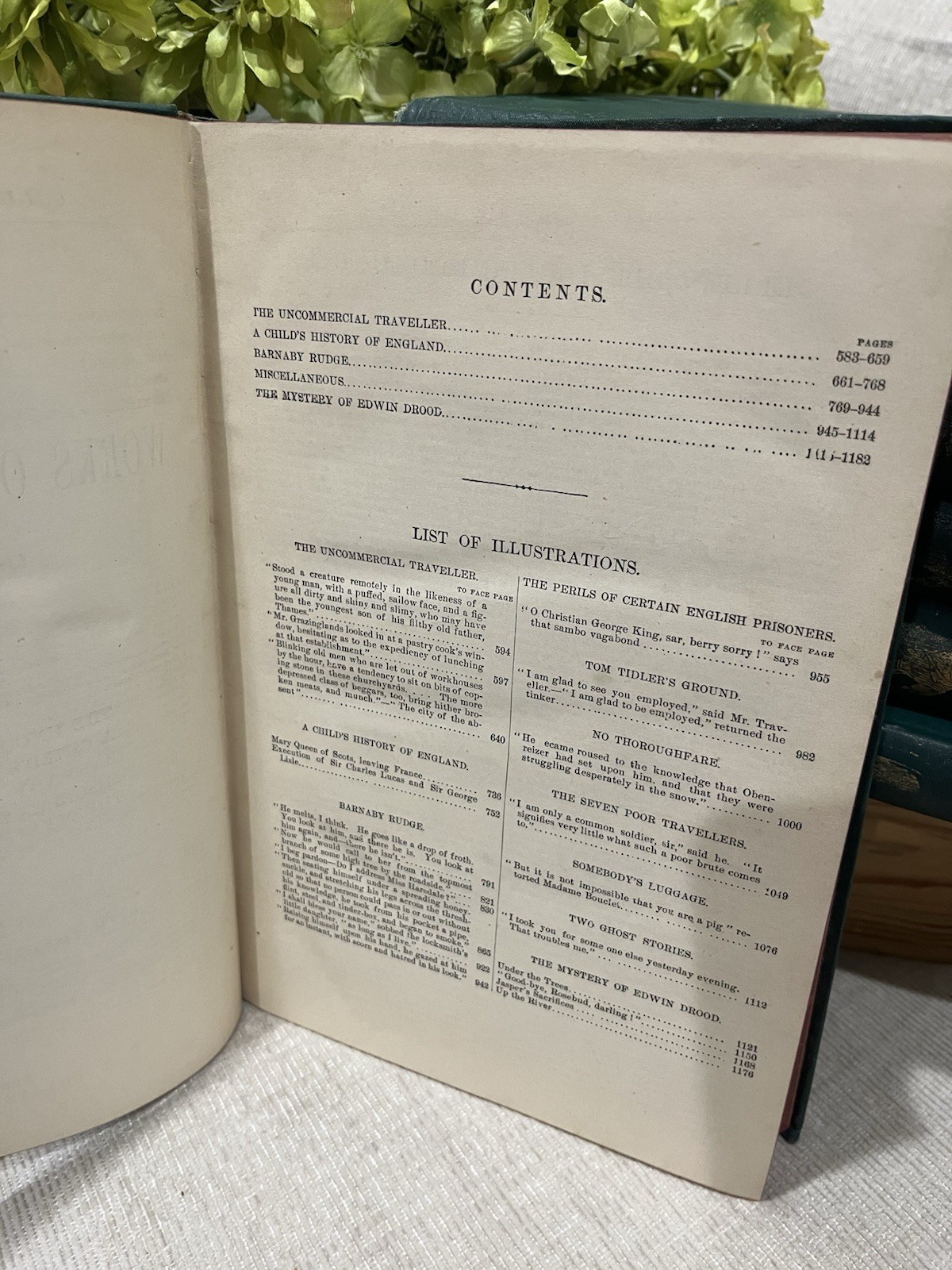 Charles Dickens Works Collier’s Unabridged Edition Vol 1-6 Hardcover Vintage