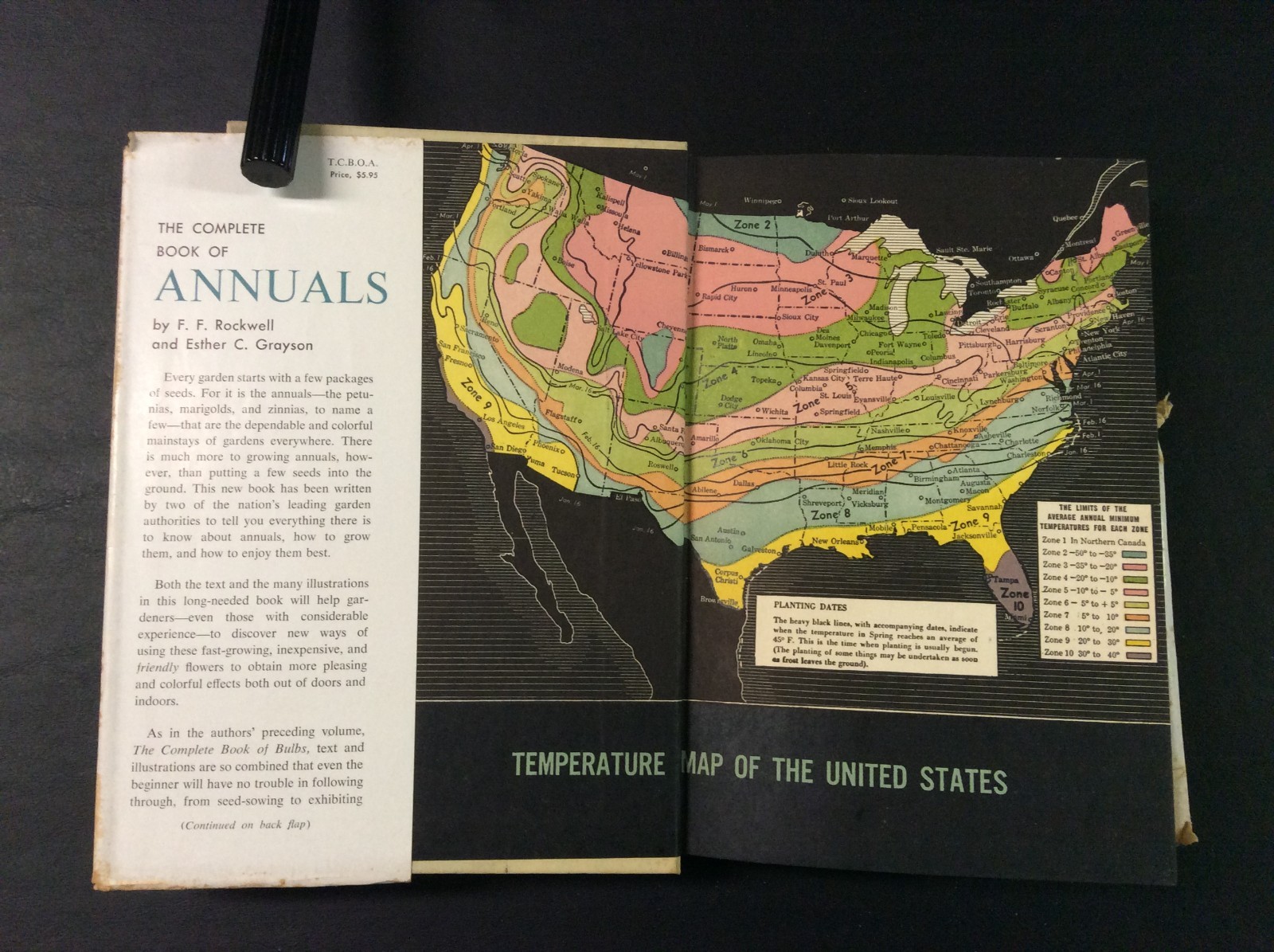 The Complete Book of Annuals F.F. Rockwell & Esther C. Grayson HC 1955 315 pages