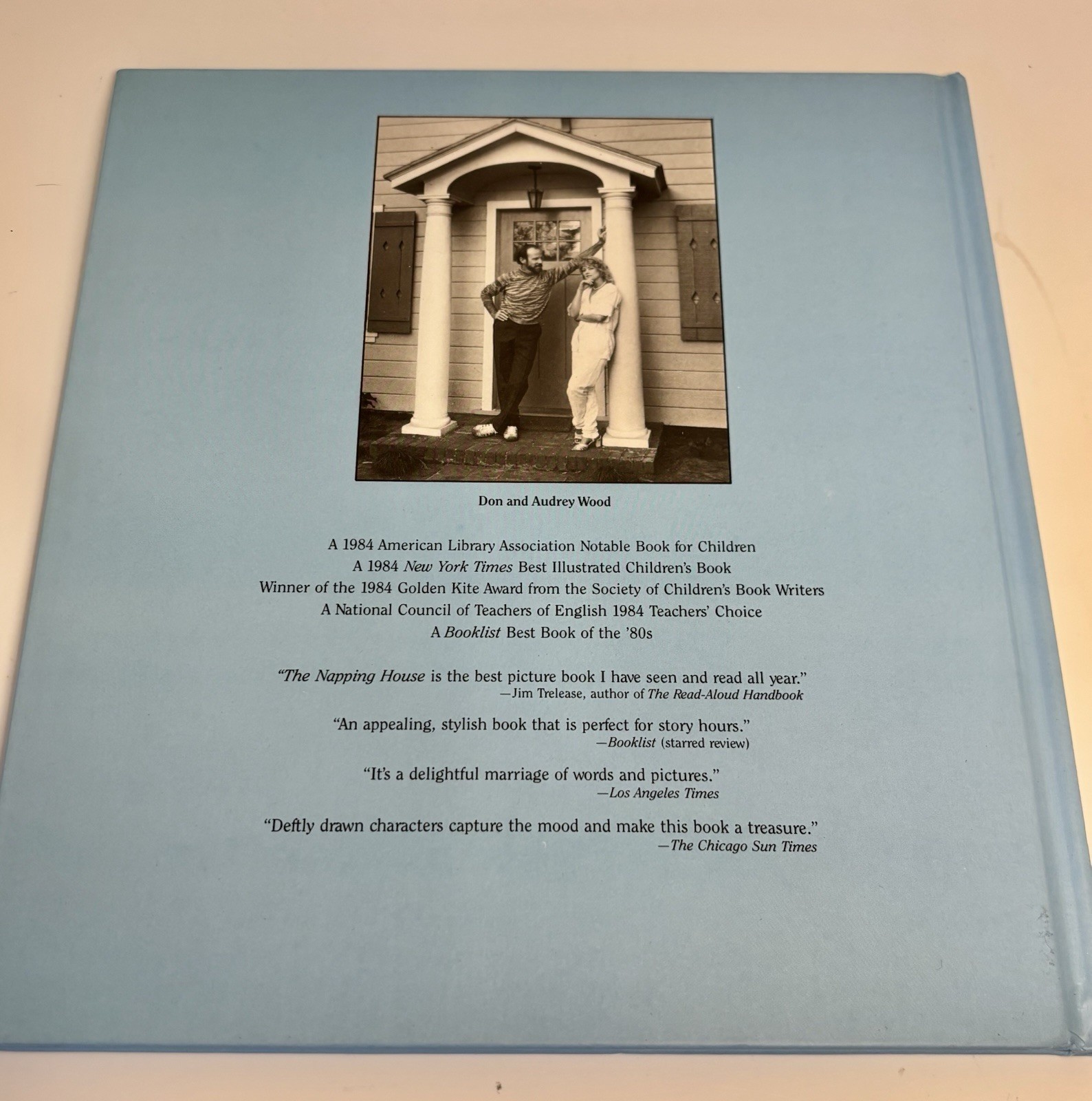 Signed w/Sketch The Napping House Audrey Wood Don Wood 1984 Children