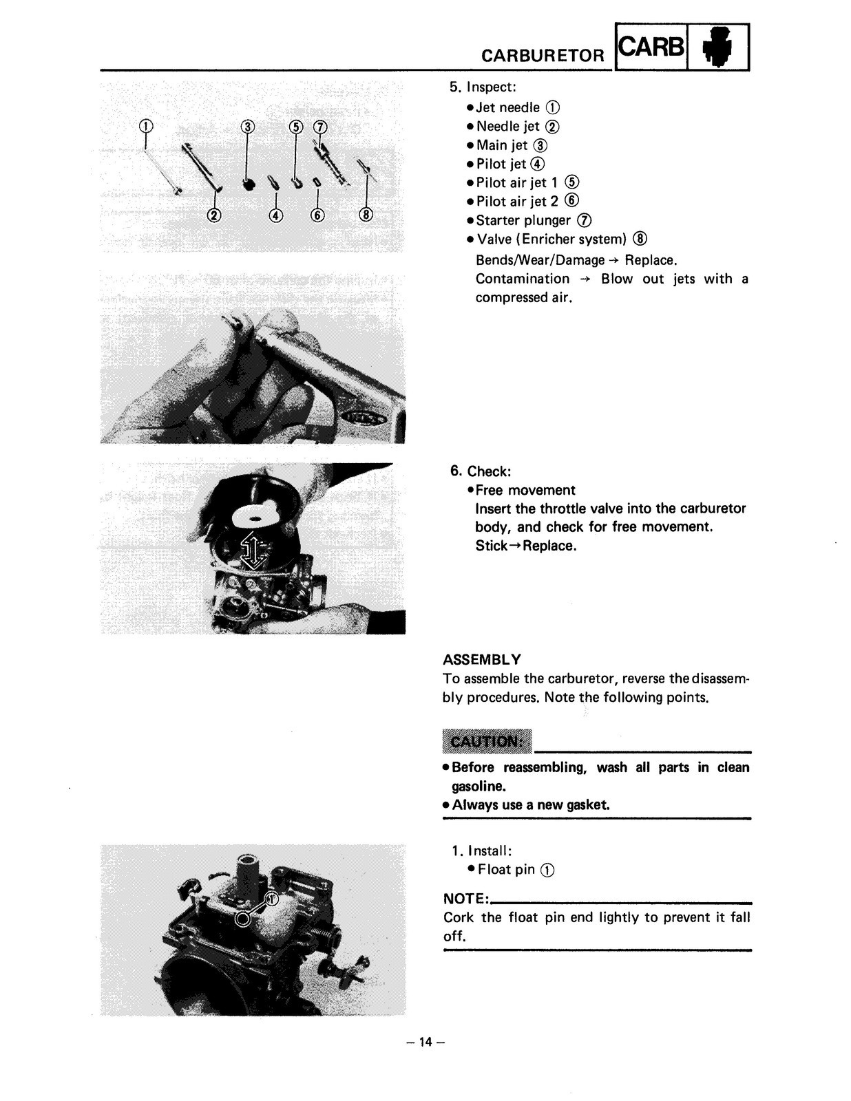 YAMAHA XV700 XV750 XV1000 XV1100 Motorcycle Service Manual 1985-1999 – CLOSURE