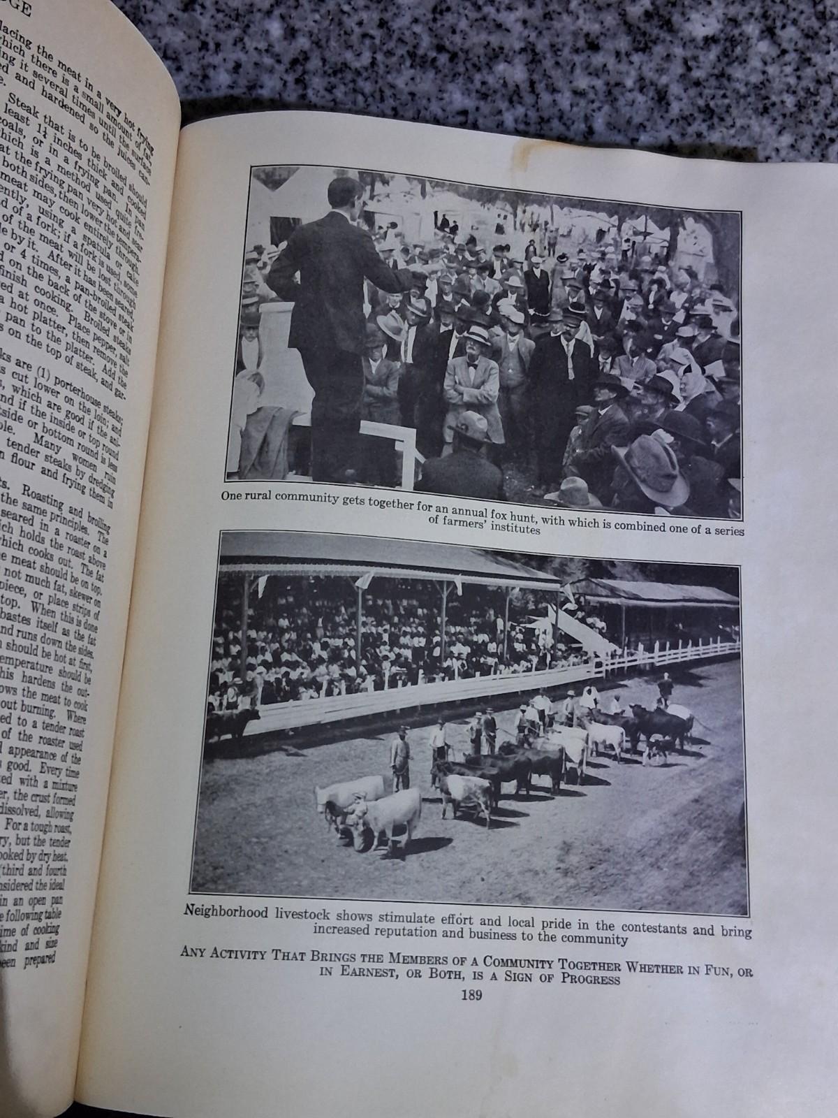 1919 Antique Agriculture Book “Farm Knowledge: Farm Management”
