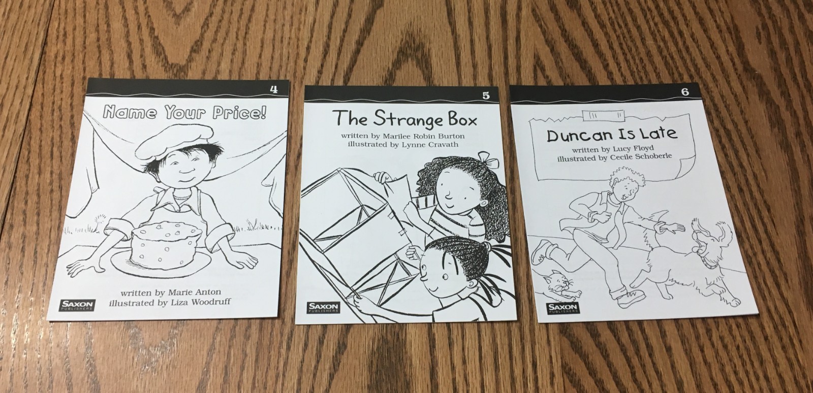 SAXON PHONICS & SPELLING 3RD GRADE DECODABLE TAKE HOME READERS / BOOKS 1 – 35