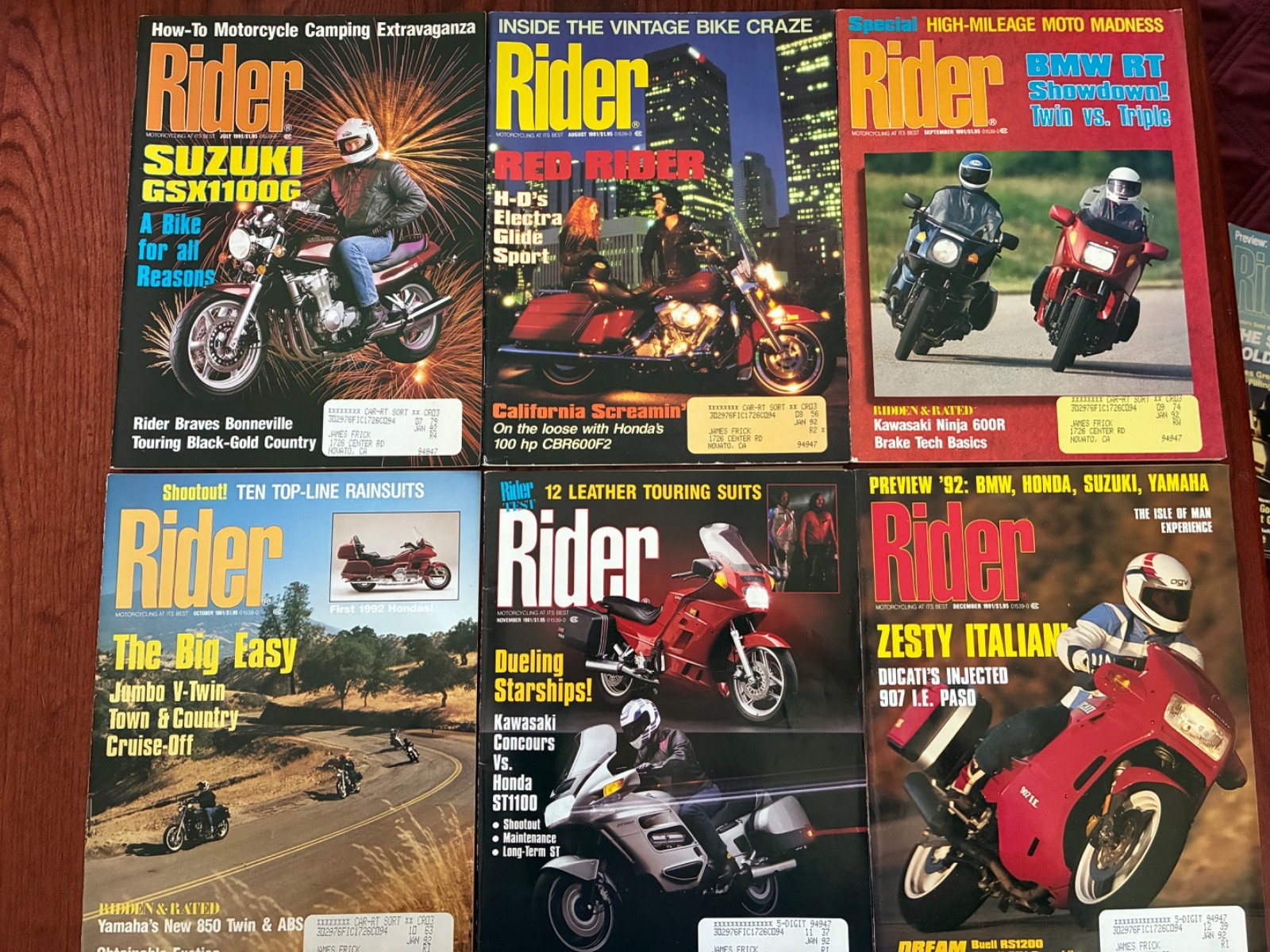 Rider 1991