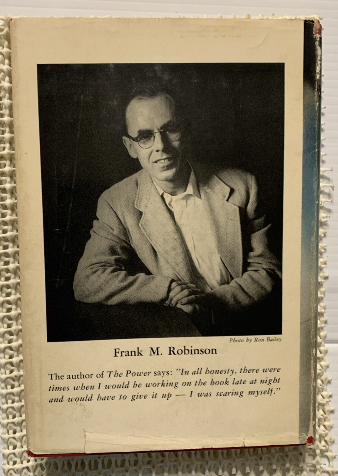 Frank M. Robinson The Power 1st Edition Lippincott Printing 1956 In Dust Jacket