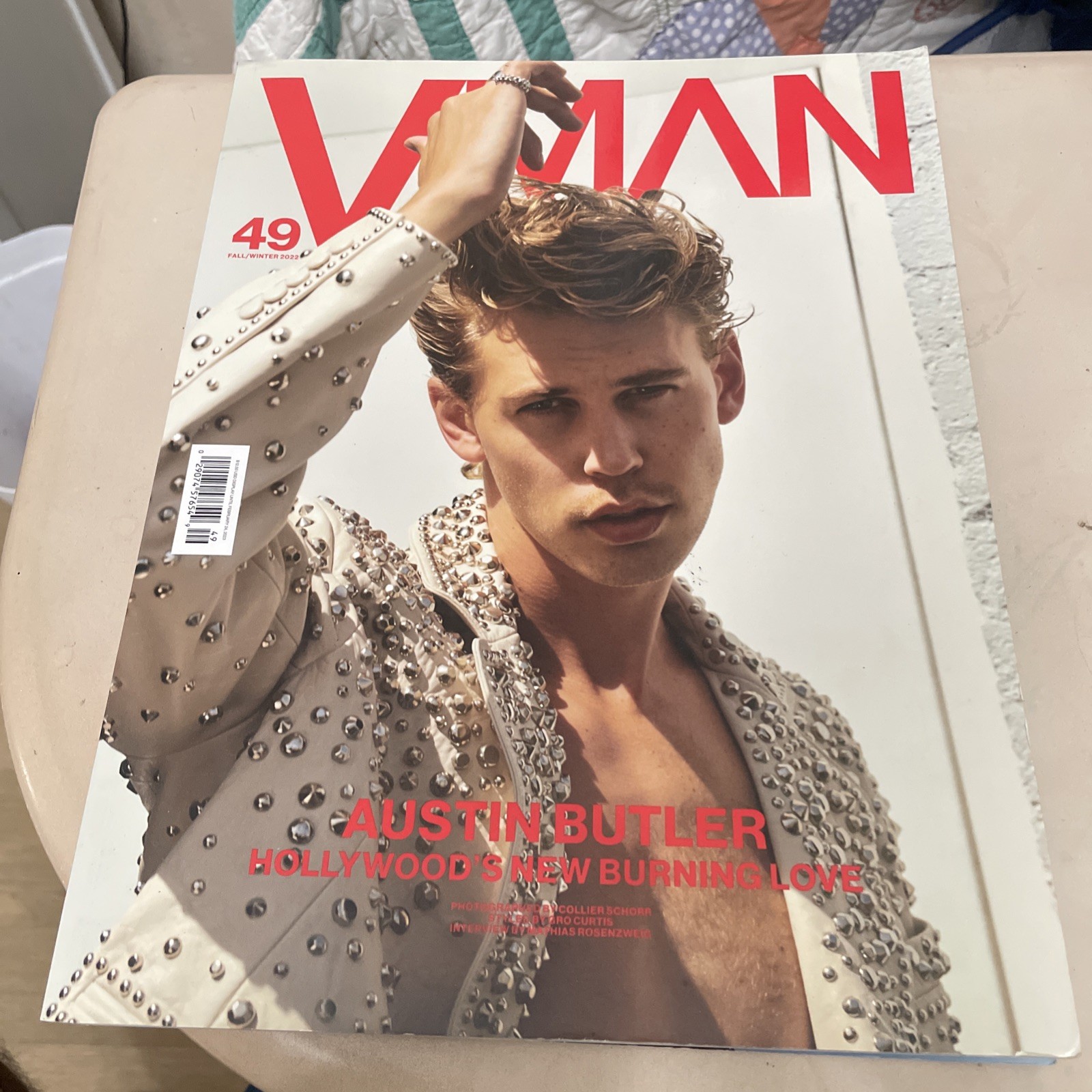 2022 V MAN Magazine AUSTIN BUTLER Simon Nessman Idris Elba VMan