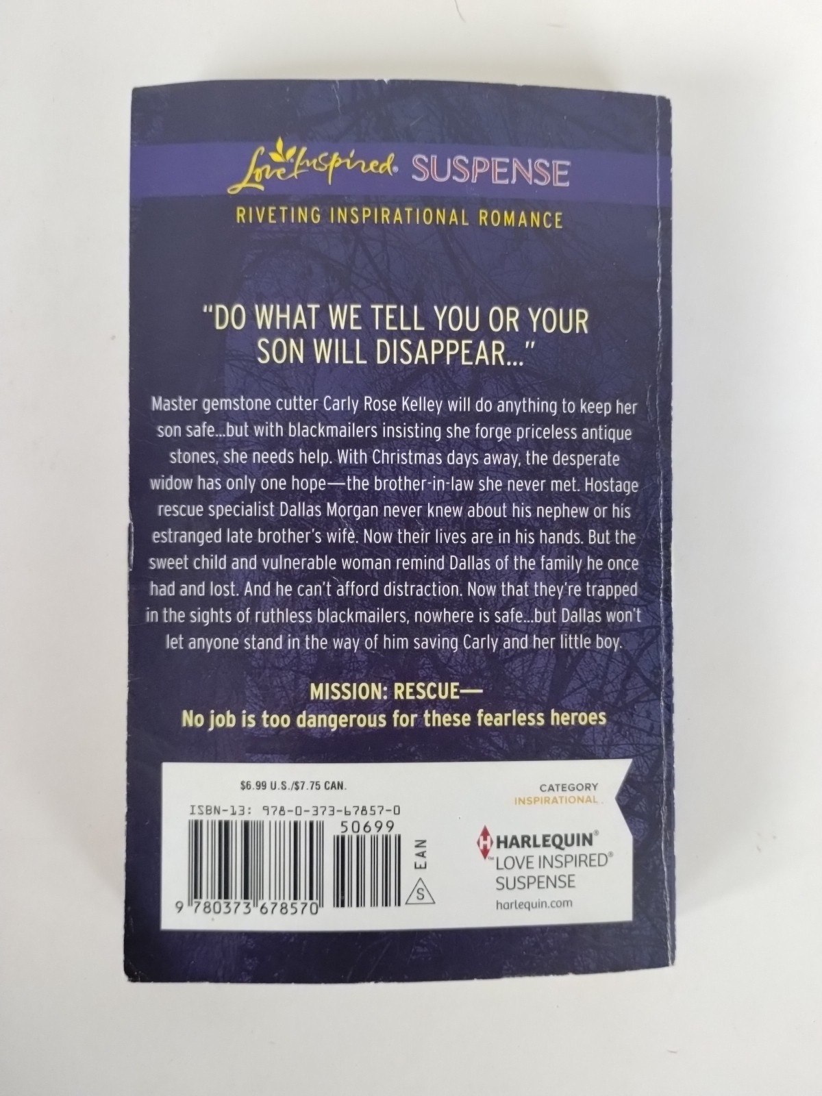 Lot Of 4 Love Inspired Suspense Mission Rescue PB Larger Print Shirlee McCoy