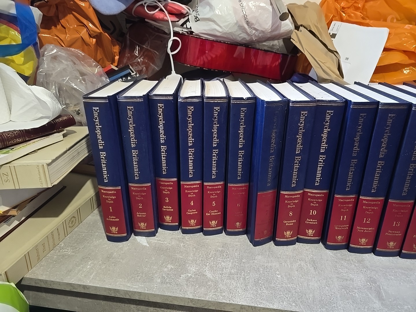 The New Encyclopaedia Britannica Macropaedia 15th edition 1976 1 Missing