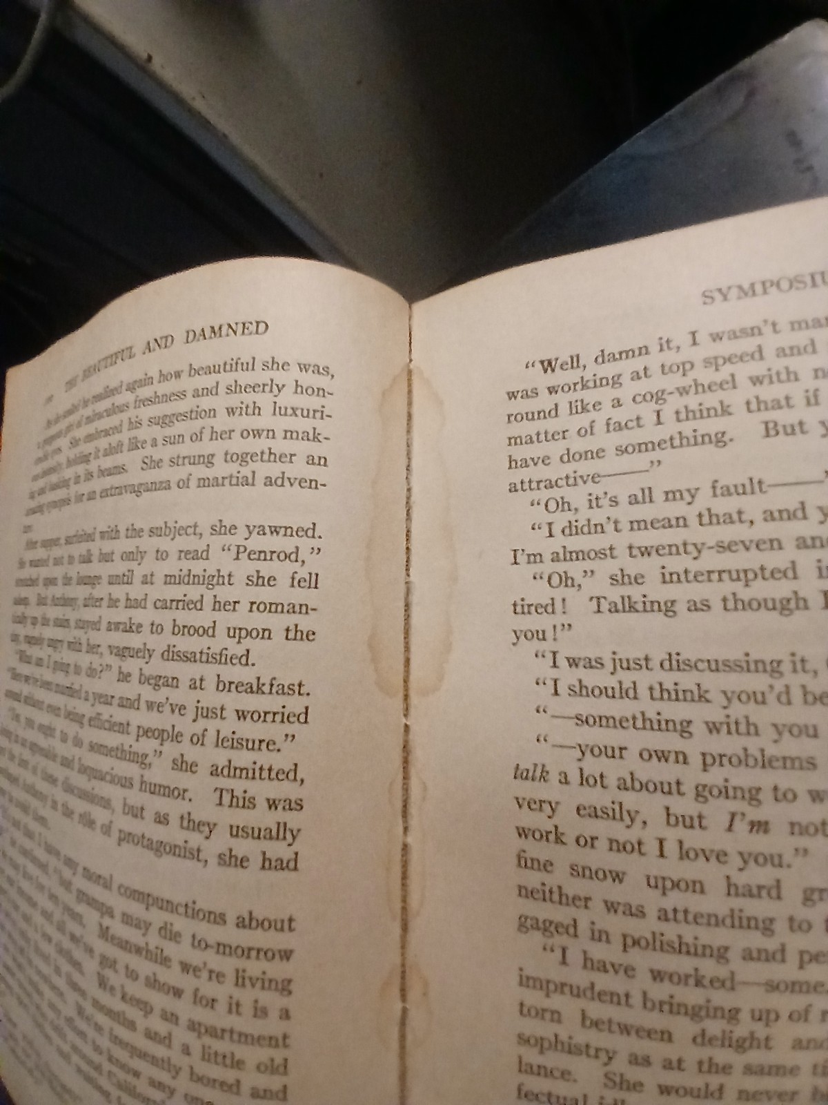 The Beautiful And Damned – F. Scott Fitzgerald – First Edition First Printing