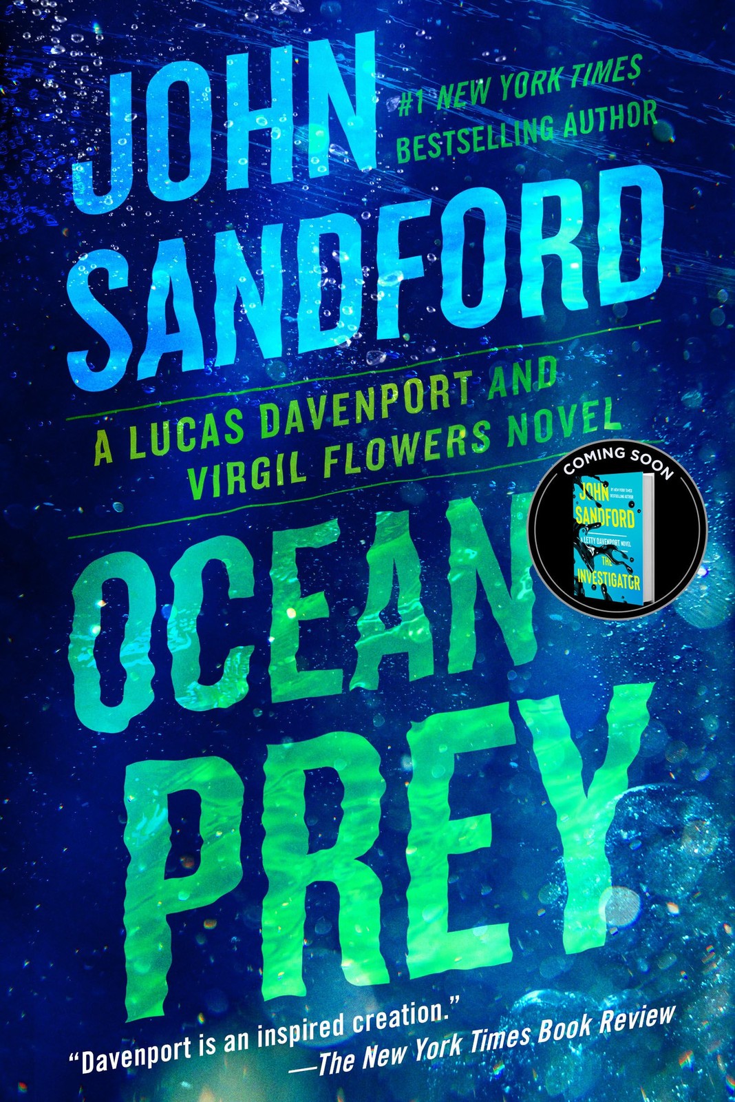 Ocean Prey (A Prey Novel) Sandford, John paperback Good