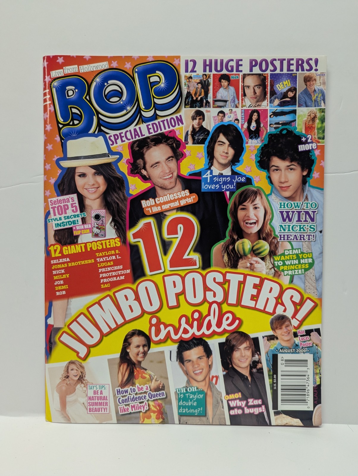 2009 August BOP MAGAZINE WITH All POSTERs