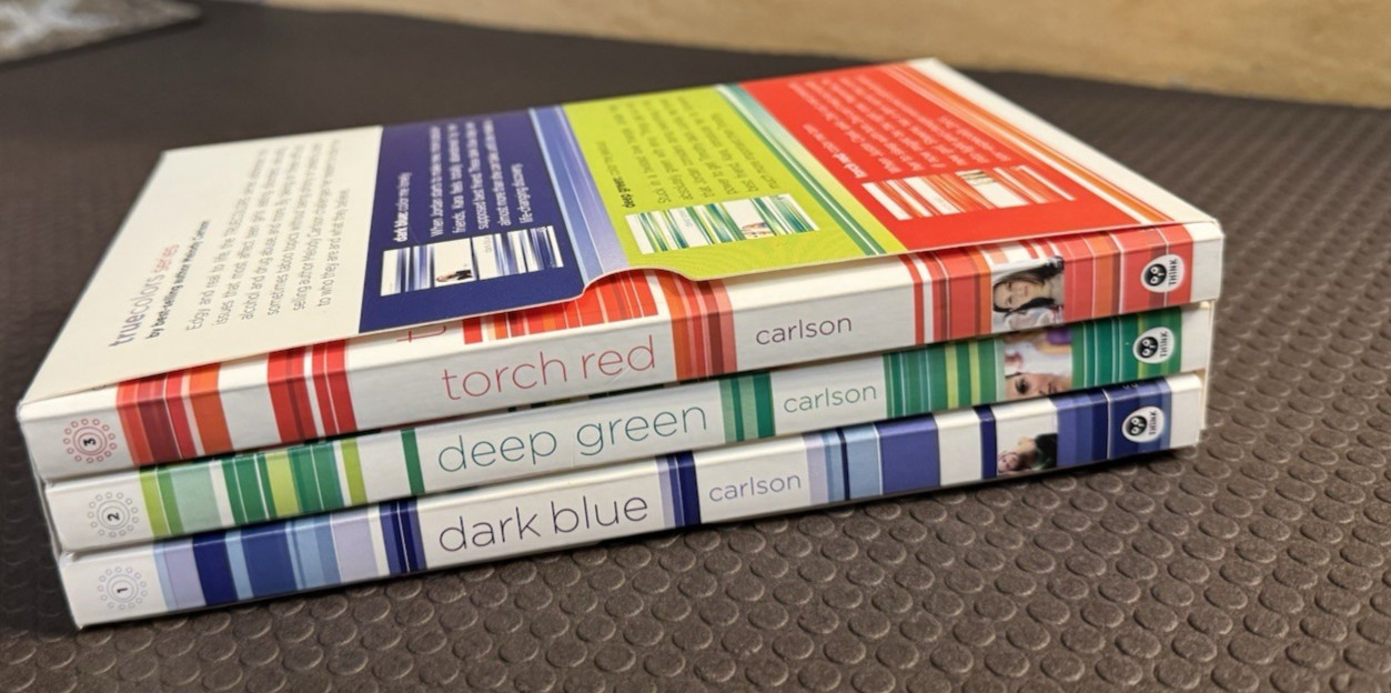 TRUE COLORS Volumes 1-3 BOX GIFT SET By Melody Carlson *LIKE NEW*